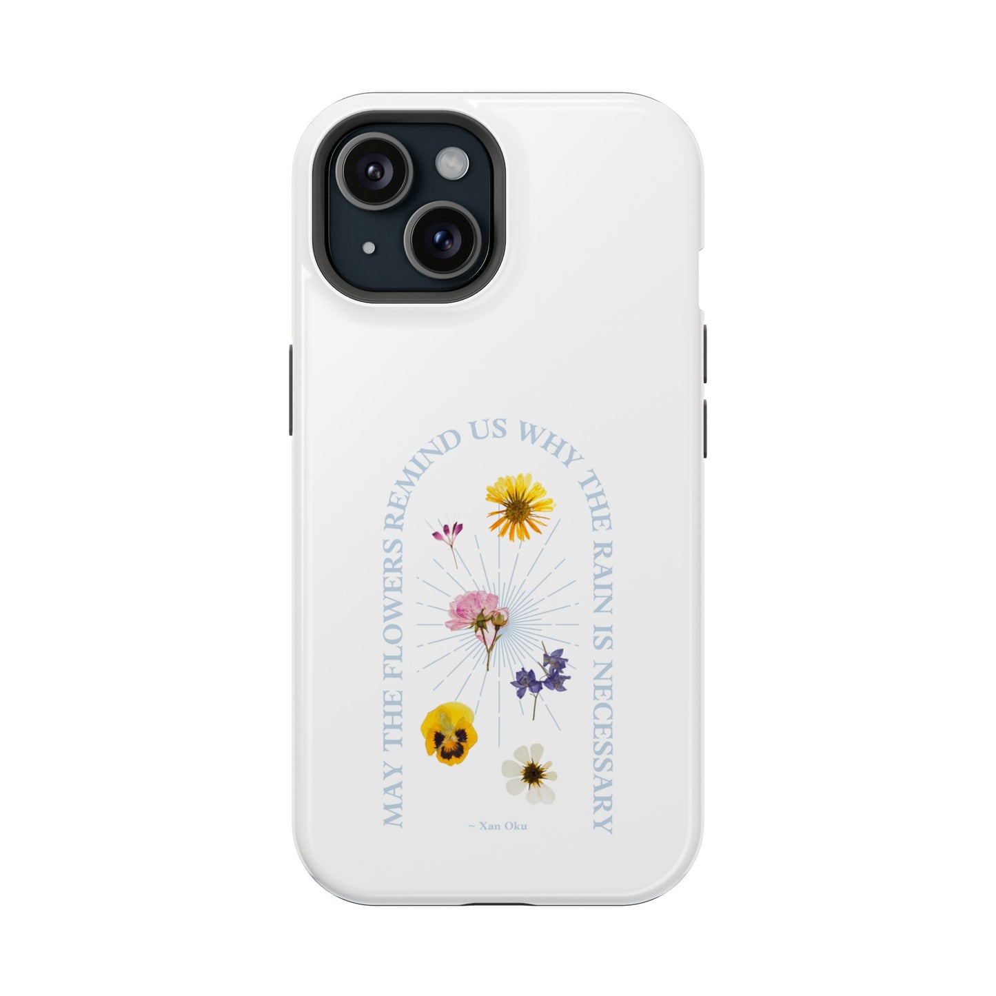 Flower Positive Phone Case | iPhone 15 Plus/ Pro, 14, 13, 12|