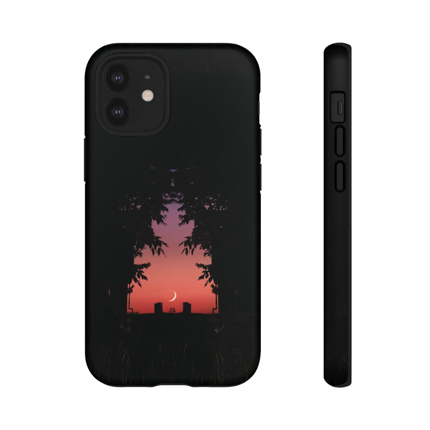 Crescent Night Wallpaper Phone Case | iPhone 15 Plus/ Pro, 14, 13, 12| Google Pixel 7, Pro, 5| Samsung Galaxy S23 All Major Phone Models