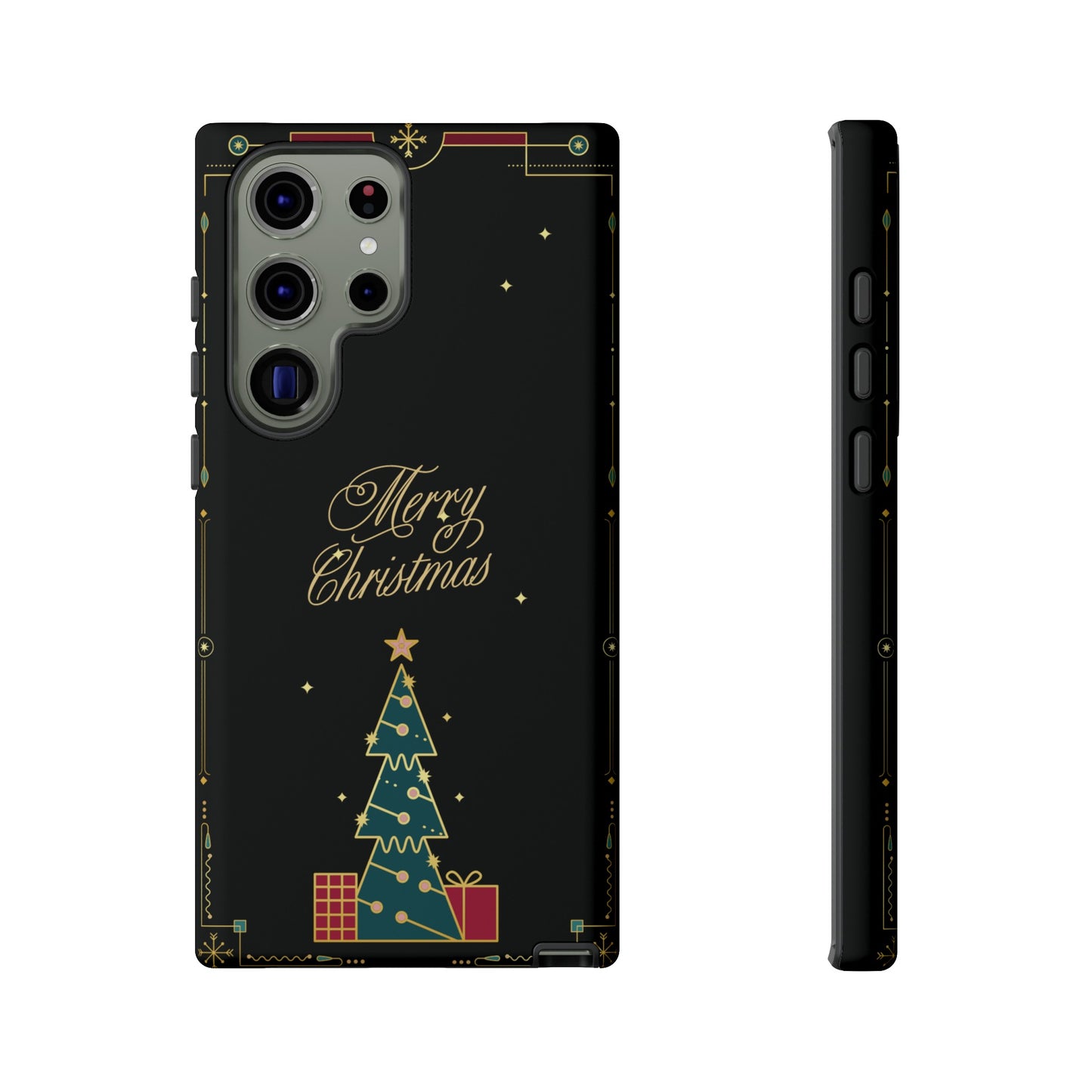 Christmas Tree Wallpaper Phone Case | iPhone 15 Plus/ Pro, 14, 13, 12| Google Pixel 7, Pro, 5| Samsung Galaxy S23 All Major Phone Models