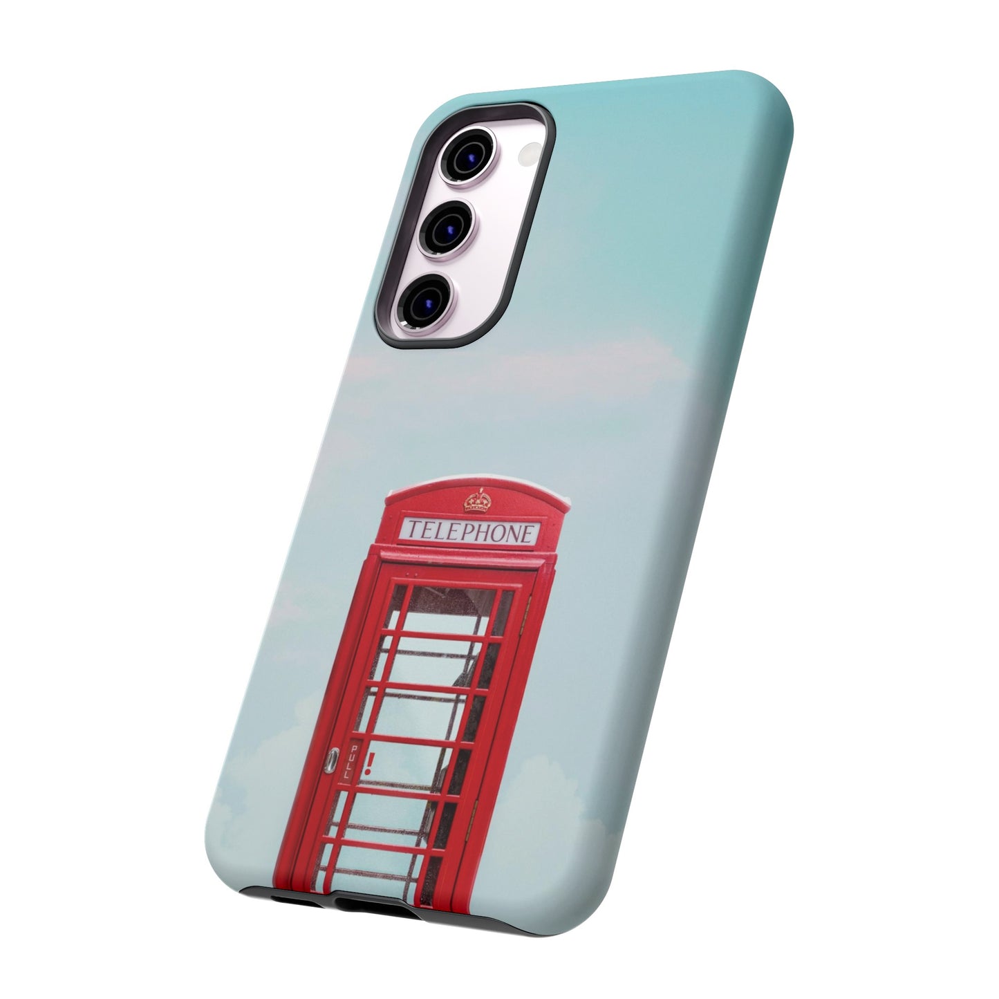 Telephone Booth Wallpaper Phone Case |iPhone 15 Plus/ Pro, 14, 13, 12|Google Pixel 7, Pro, 5| Samsung Galaxy S23 All Major Phone Models