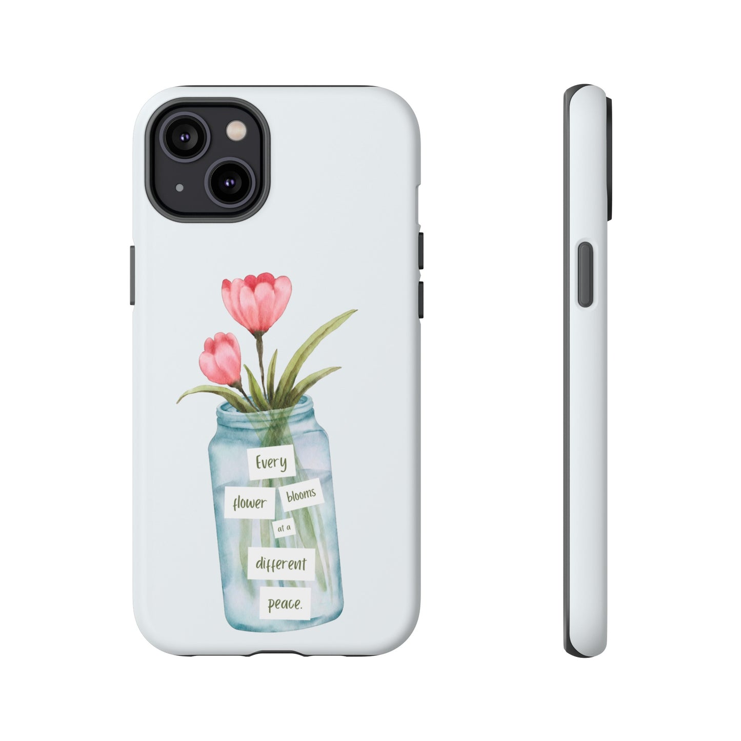 Flowers in a Jar Wallpaper Phone Case | iPhone 15 Plus/ Pro, 14, 13, 12| Google Pixel 7, Pro, 5| Samsung Galaxy S23 All Major Phone Models