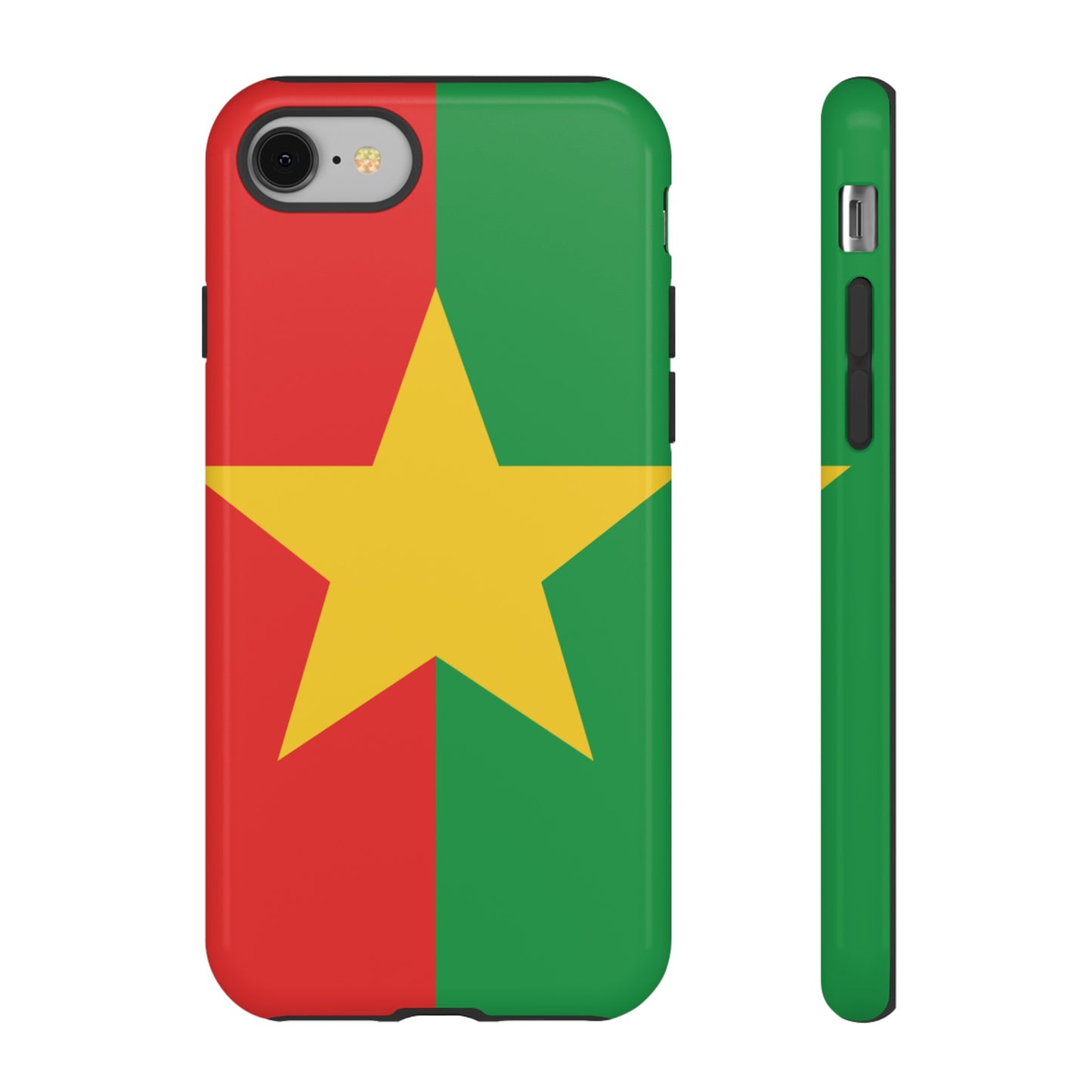 Burkina Faso Flag Phone Case | iPhone 15 Plus/ Pro, 14, 13, 12| Google Pixel 7, Pro, 5| Samsung Galaxy S23 All Major Phone Models