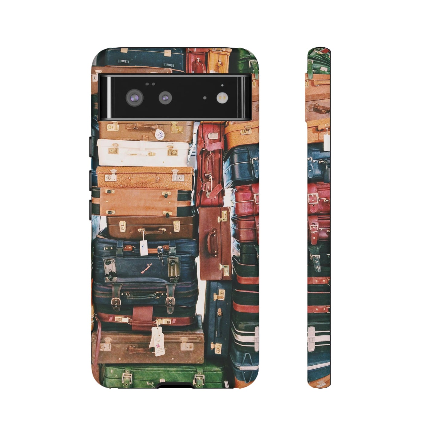 Suitcase Wallpaper Phone Case | iPhone 15 Plus/ Pro, 14, 13, 12| Google Pixel 7, Pro, 5| Samsung Galaxy S23 All Major Phone Models