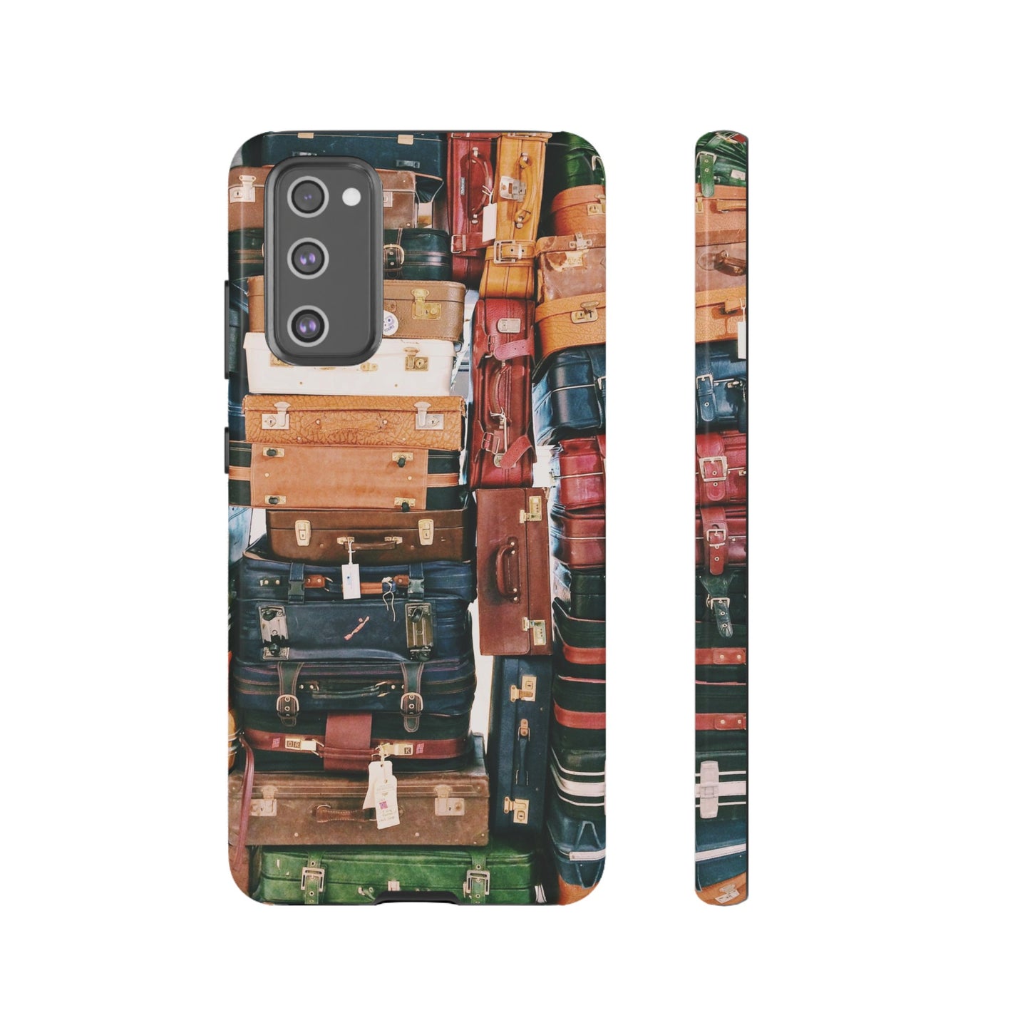 Suitcase Wallpaper Phone Case | iPhone 15 Plus/ Pro, 14, 13, 12| Google Pixel 7, Pro, 5| Samsung Galaxy S23 All Major Phone Models