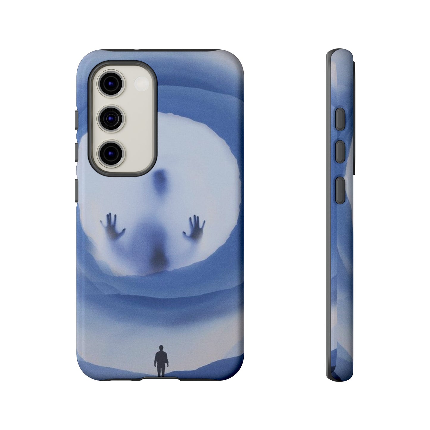 Alien Encounter Wallpaper Phone Case | iPhone 15 Plus/ Pro, 14, 13, 12| Google Pixel 7, Pro, 5| Samsung Galaxy S23 All Major Phone Models