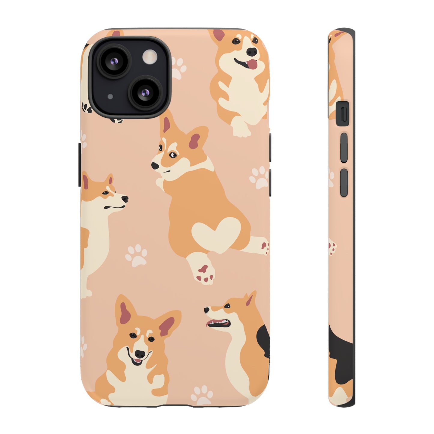 Corgi Wallpaper Phone Case | iPhone 15 Plus/ Pro, 14, 13, 12| Google Pixel 7, Pro, 5| Samsung Galaxy S23 All Major Phone Models