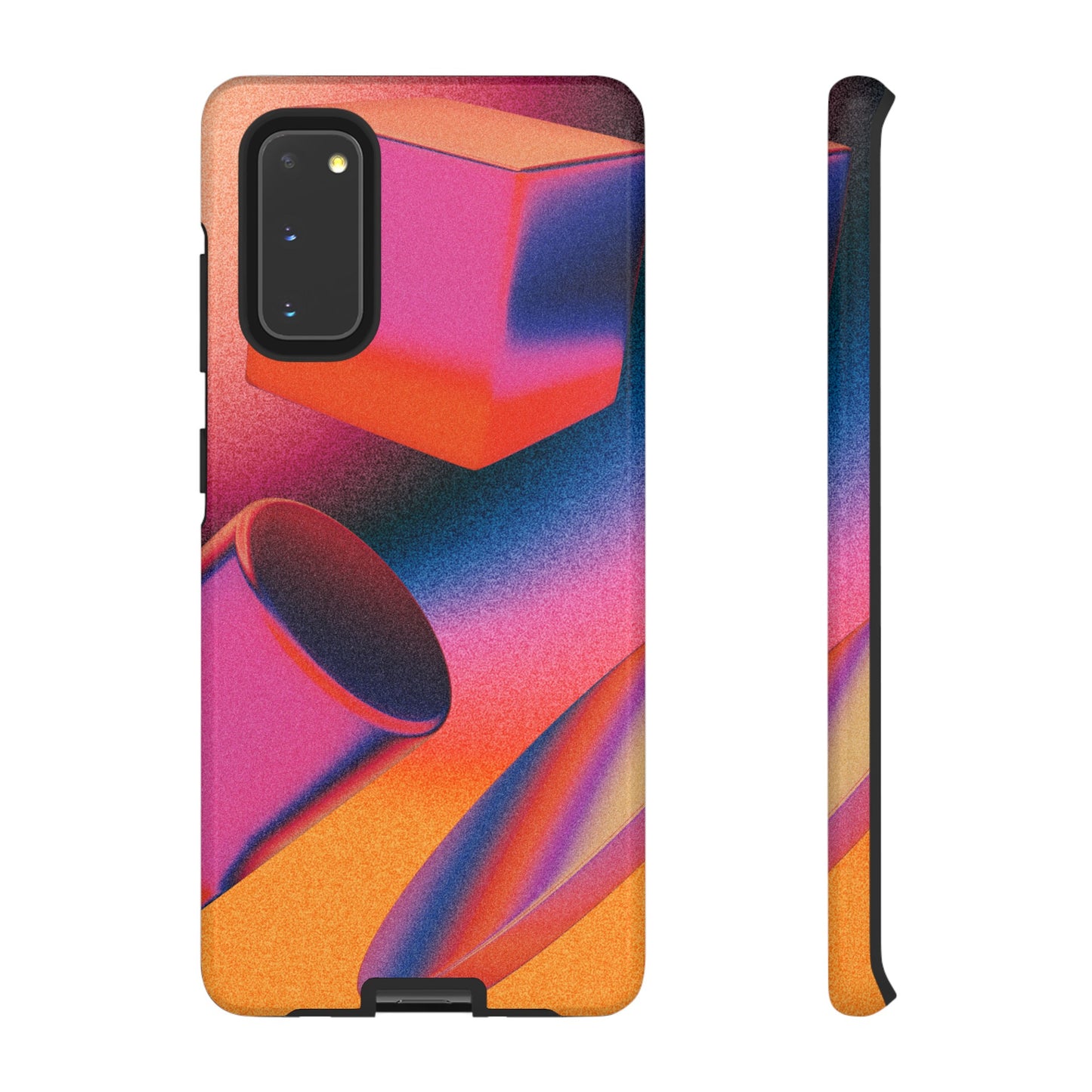 Floating Shapes Wallpaper Phone Case | iPhone 15 Plus/ Pro, 14, 13, 12| Google Pixel 7, Pro, 5| Samsung Galaxy S23 All Major Phone Models