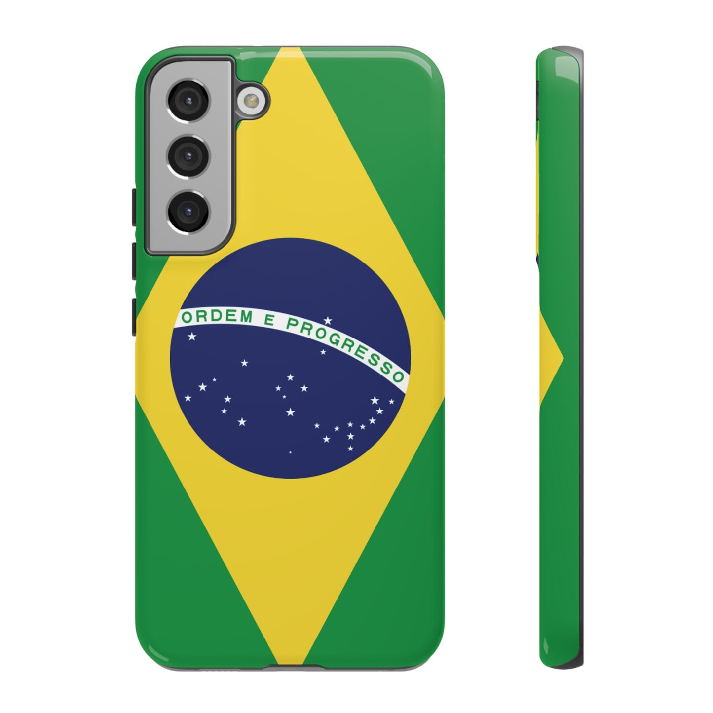 Brazil Flag Phone Case | iPhone 15 Plus/ Pro, 14, 13, 12| Google Pixel 7, Pro, 5| Samsung Galaxy S23 All Major Phone Models