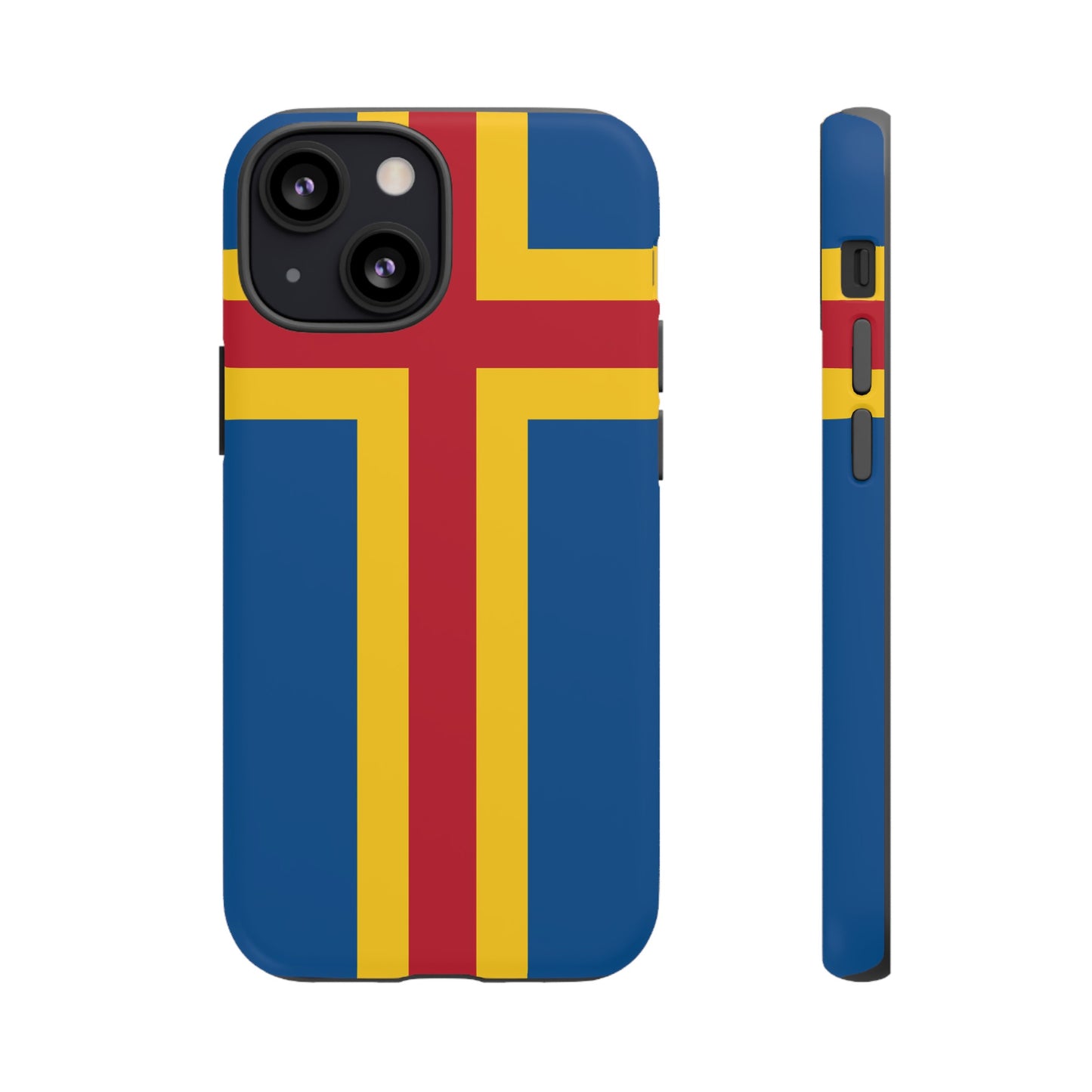 Aland Islands (Finland) Flag Phone Case | iPhone 15 Plus/ Pro, 14, 13, 12| Google Pixel 7, Pro, 5| Samsung Galaxy S23 All Major Phone Models