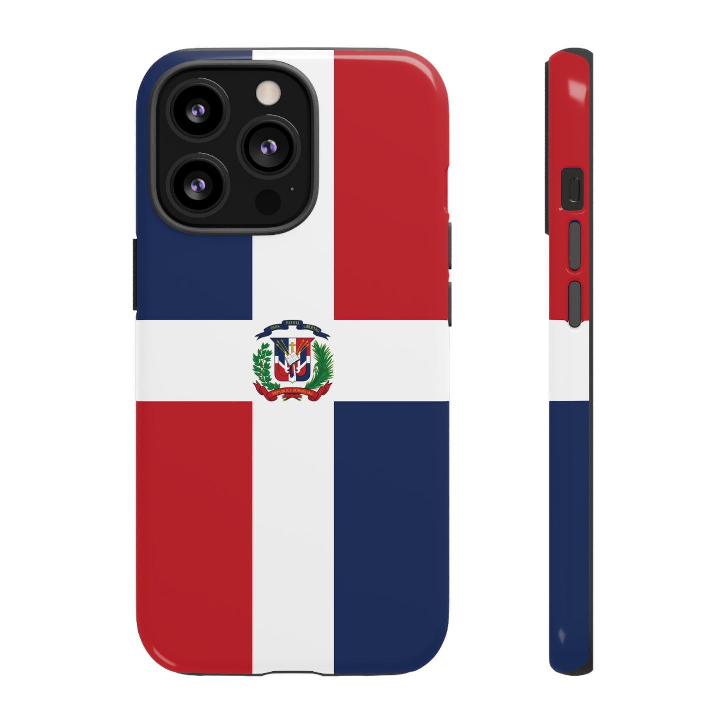 Dominican Republic Flag Phone Case | iPhone 15 Plus/ Pro, 14, 13, 12| Google Pixel 7, Pro, 5| Samsung Galaxy S23 All Major Phone Models