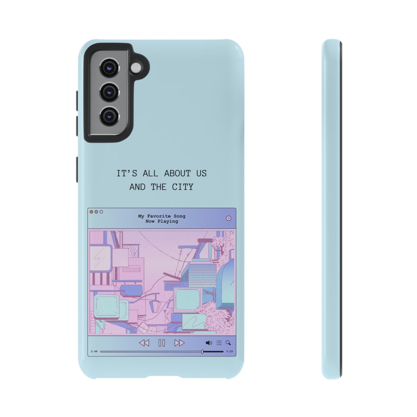 Us And The City Phone Case | iPhone 15 Plus/ Pro, 14, 13, 12| Google Pixel 7, Pro, 5| Samsung Galaxy S23 All Major Phone Models