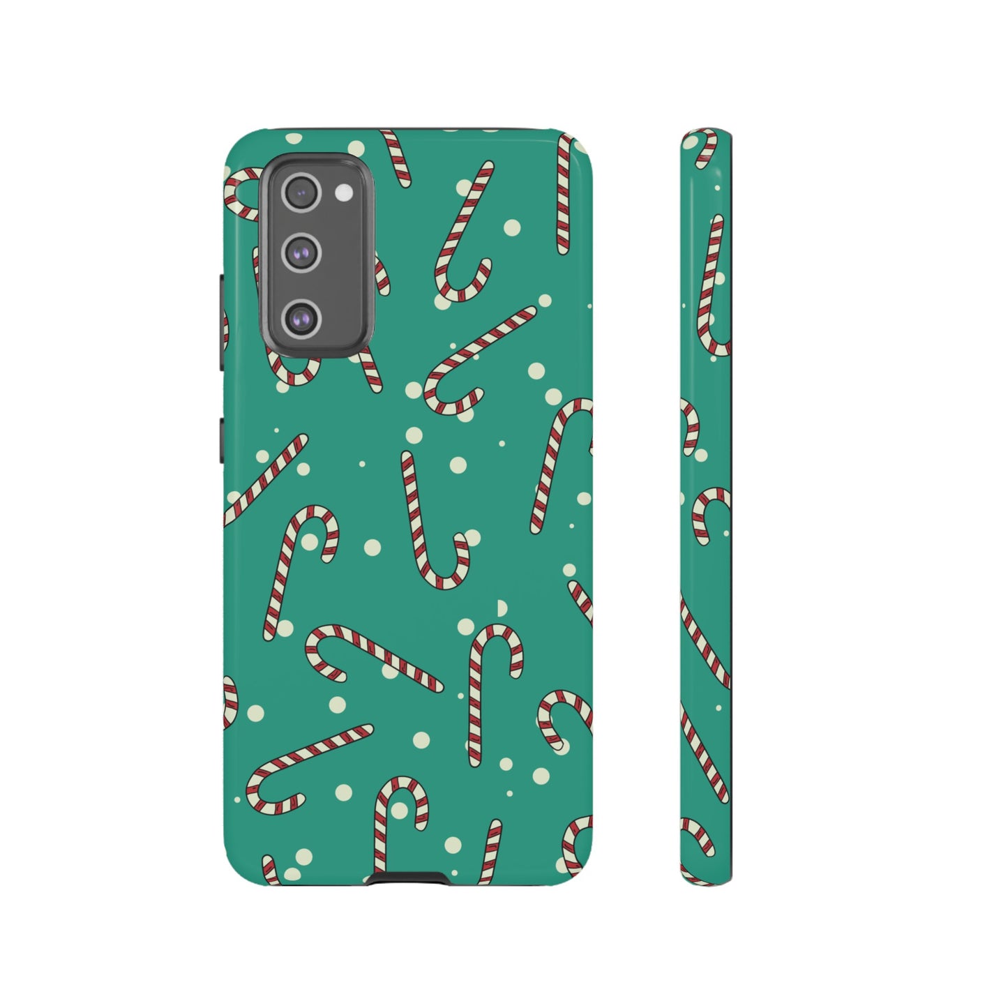 Candycane Wallpaper Phone Case | iPhone 15 Plus/ Pro, 14, 13, 12| Google Pixel 7, Pro, 5| Samsung Galaxy S23 All Major Phone Models