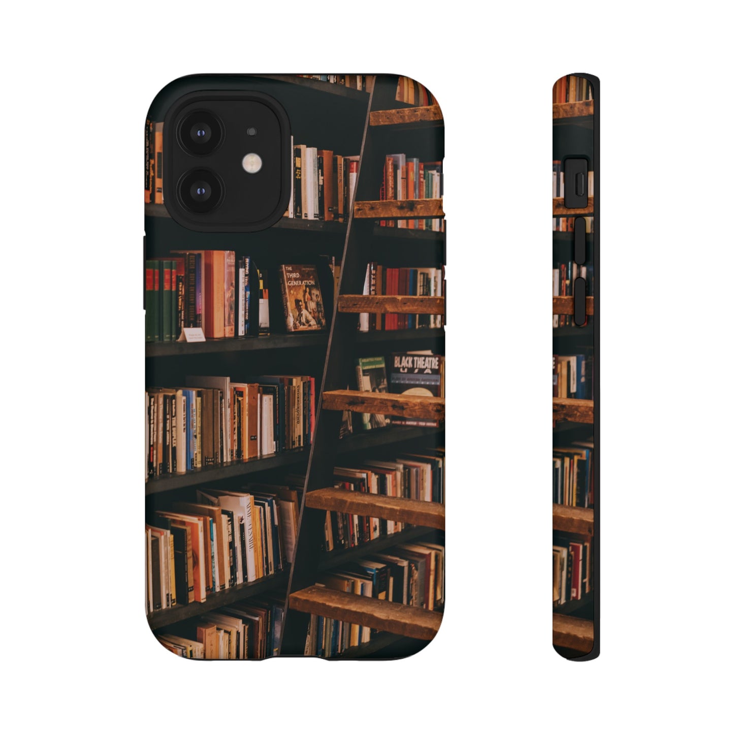 Bookcase Wallpaper Phone Case | iPhone 15 Plus/ Pro, 14, 13, 12| Google Pixel 7, Pro, 5| Samsung Galaxy S23 All Major Phone Models