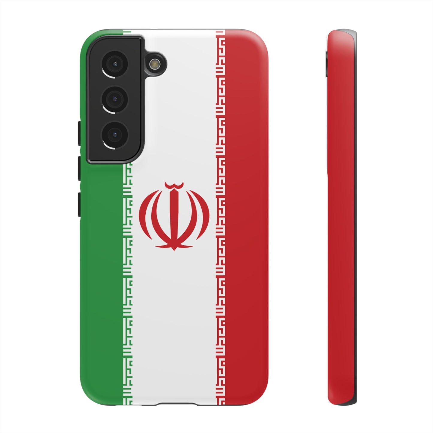 Iran Flag Phone Case | iPhone 15 Plus/ Pro, 14, 13, 12| Google Pixel 7, Pro, 5| Samsung Galaxy S23 All Major Phone Models