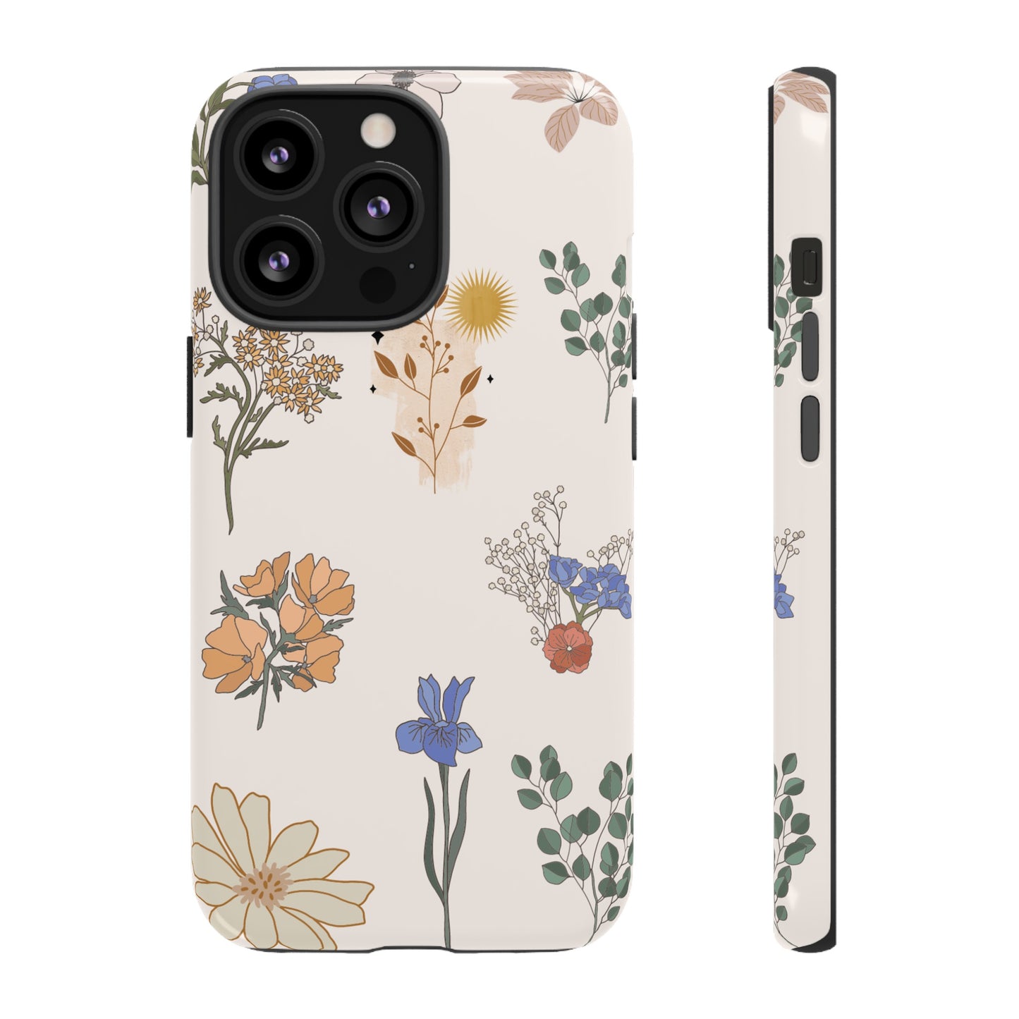 Floral Collage Phone Case | iPhone 15 Plus/ Pro, 14, 13, 12| Google Pixel 7, Pro, 5| Samsung Galaxy S23 All Major Phone Models