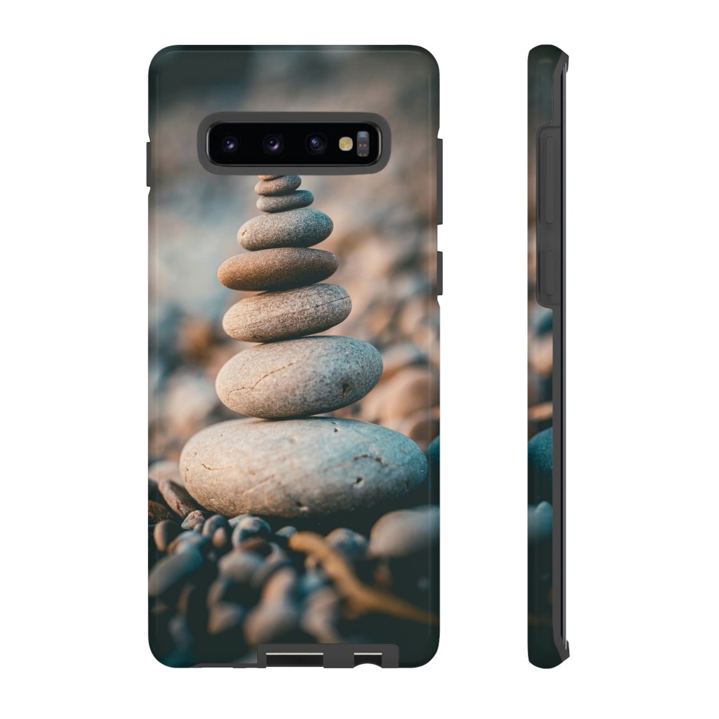 Rock Stack Wallpaper Phone Case | iPhone 15 Plus/ Pro, 14, 13, 12| Google Pixel 7, Pro, 5| Samsung Galaxy S23 All Major Phone Models