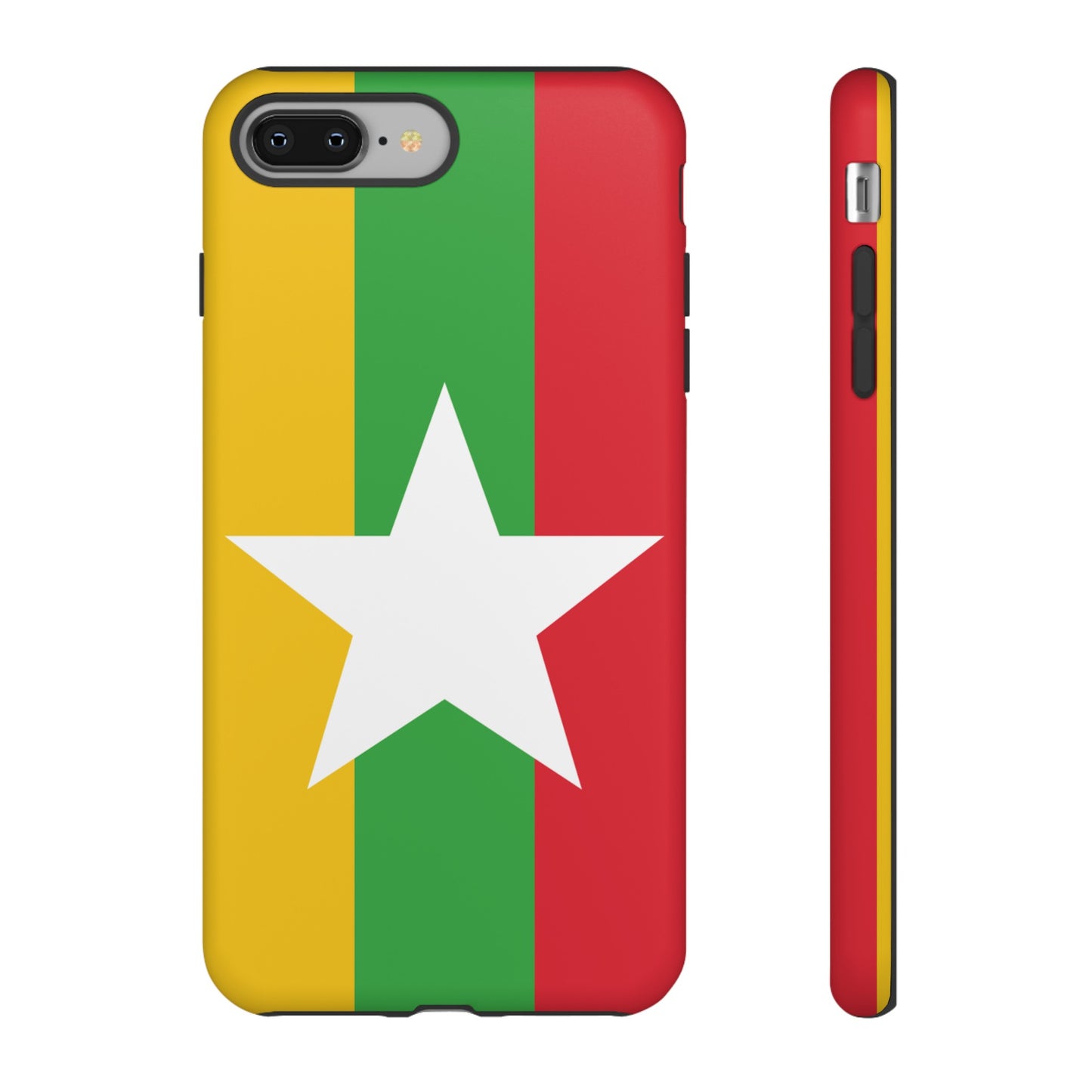 Myanmar Flag Phone Case | iPhone 15 Plus/ Pro, 14, 13, 12| Google Pixel 7, Pro, 5| Samsung Galaxy S23 All Major Phone Models