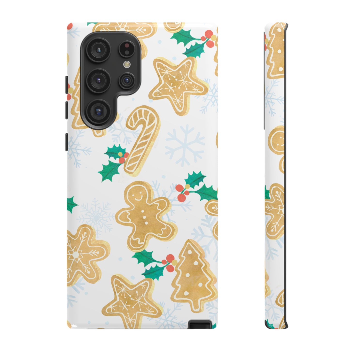 Gingerbread Wallpaper Phone Case | iPhone 15 Plus/ Pro, 14, 13, 12| Google Pixel 7, Pro, 5| Samsung Galaxy S23 All Major Phone Models