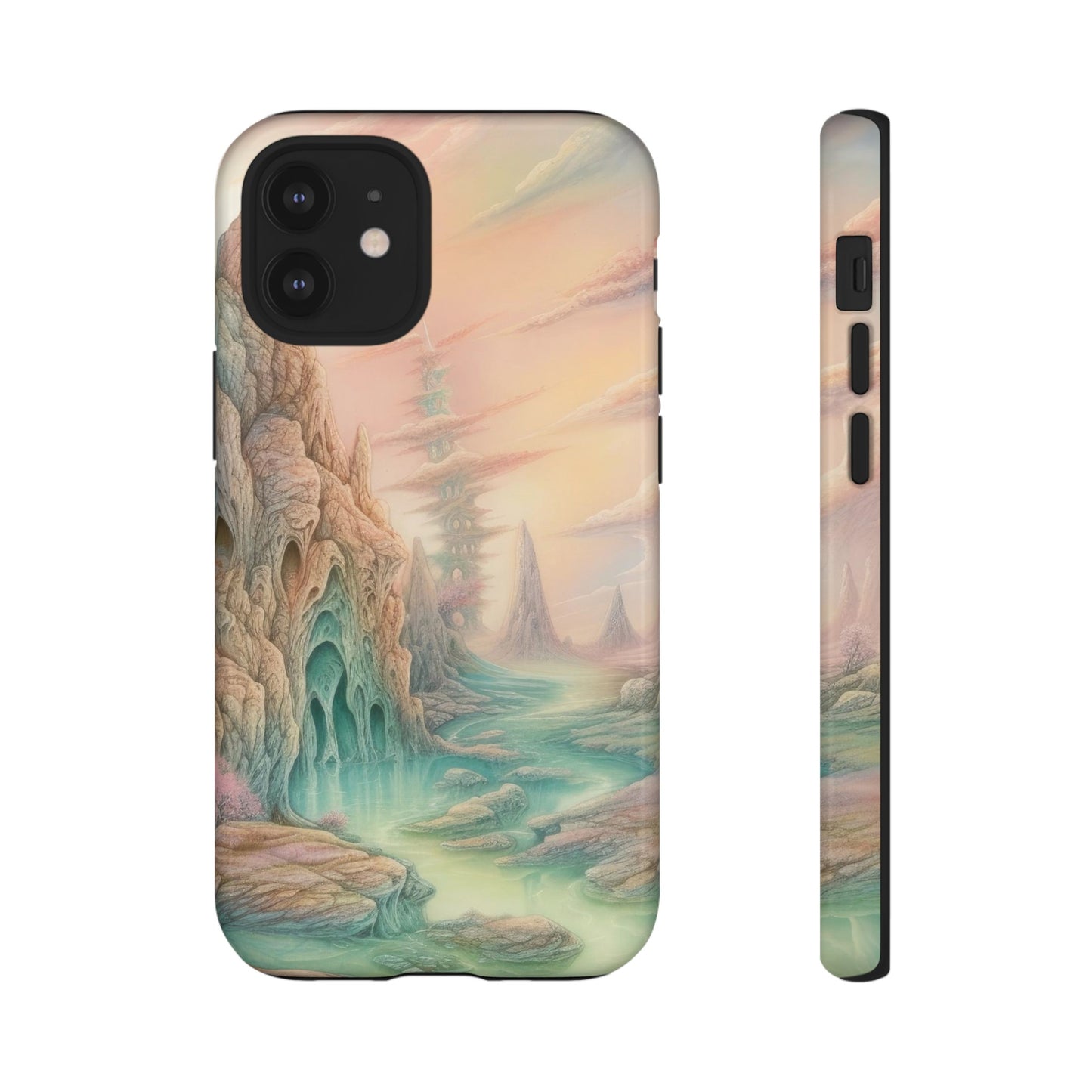 Caves Sci-Fi Wallpaper Phone Case | iPhone 15 Plus/ Pro, 14, 13, 12| Google Pixel 7, Pro, 5| Samsung Galaxy S23 All Major Phone Models