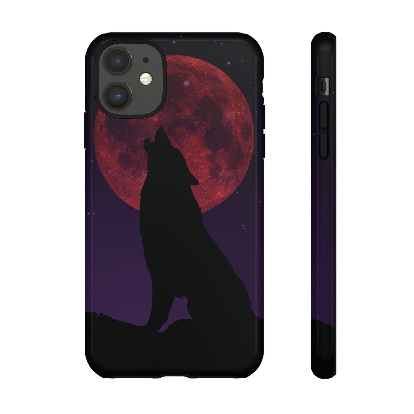 Wolf Wallpaper Phone Case | iPhone 15 Plus/ Pro, 14, 13, 12| Google Pixel 7, Pro, 5| Samsung Galaxy S23 All Major Phone Models