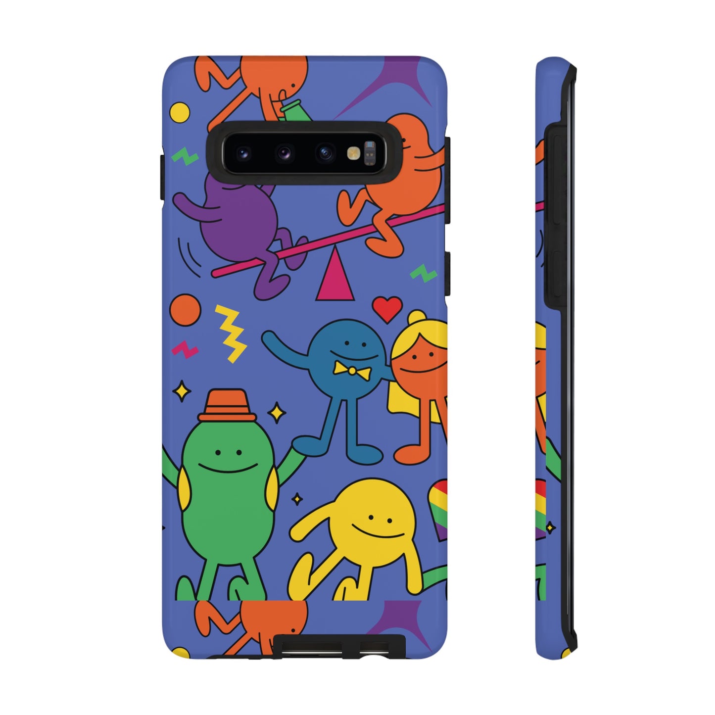 Colourful Cartoon Wallpaper Phone Case | iPhone 15 Plus/ Pro, 14, 13, 12| Google Pixel 7, Pro, 5| Samsung Galaxy S23 All Major Phone Models