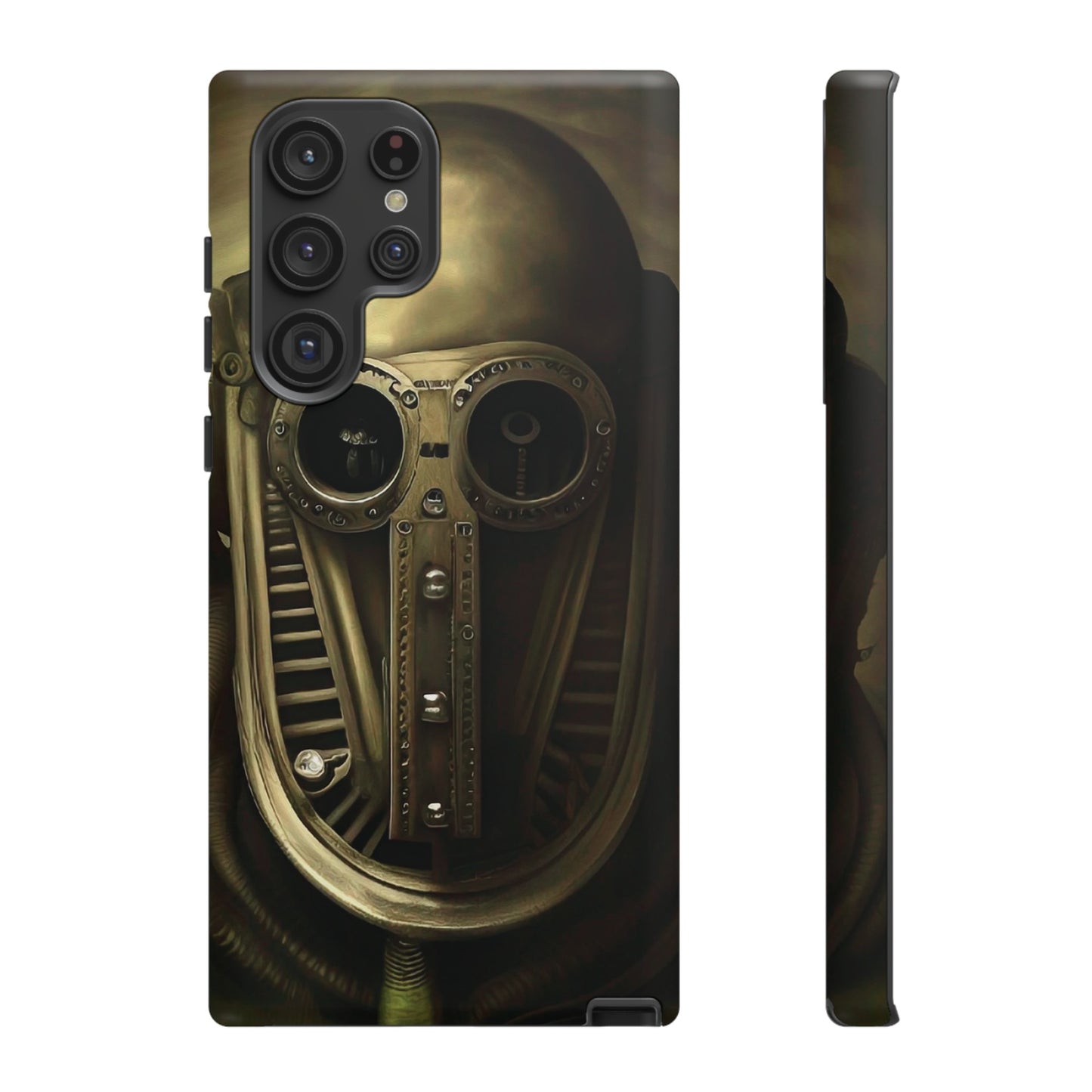 Sci-Fi Helmet Wallpaper Phone Case | iPhone 15 Plus/ Pro, 14, 13, 12| Google Pixel 7, Pro, 5| Samsung Galaxy S23 All Major Phone Models