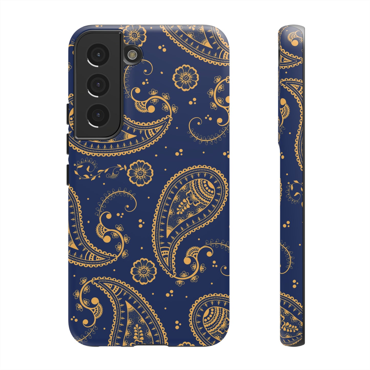 Indian Paisley Wallpaper Phone Case | iPhone 15 Plus/ Pro, 14, 13, 12| Google Pixel 7, Pro, 5| Samsung Galaxy S23 All Major Phone Models