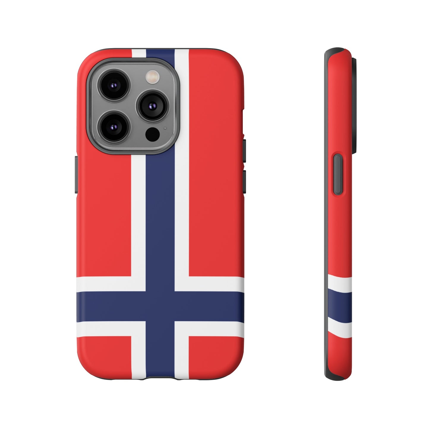 Norway Flag Phone Case | iPhone 15 Plus/ Pro, 14, 13, 12| Google Pixel 7, Pro, 5| Samsung Galaxy S23 All Major Phone Models