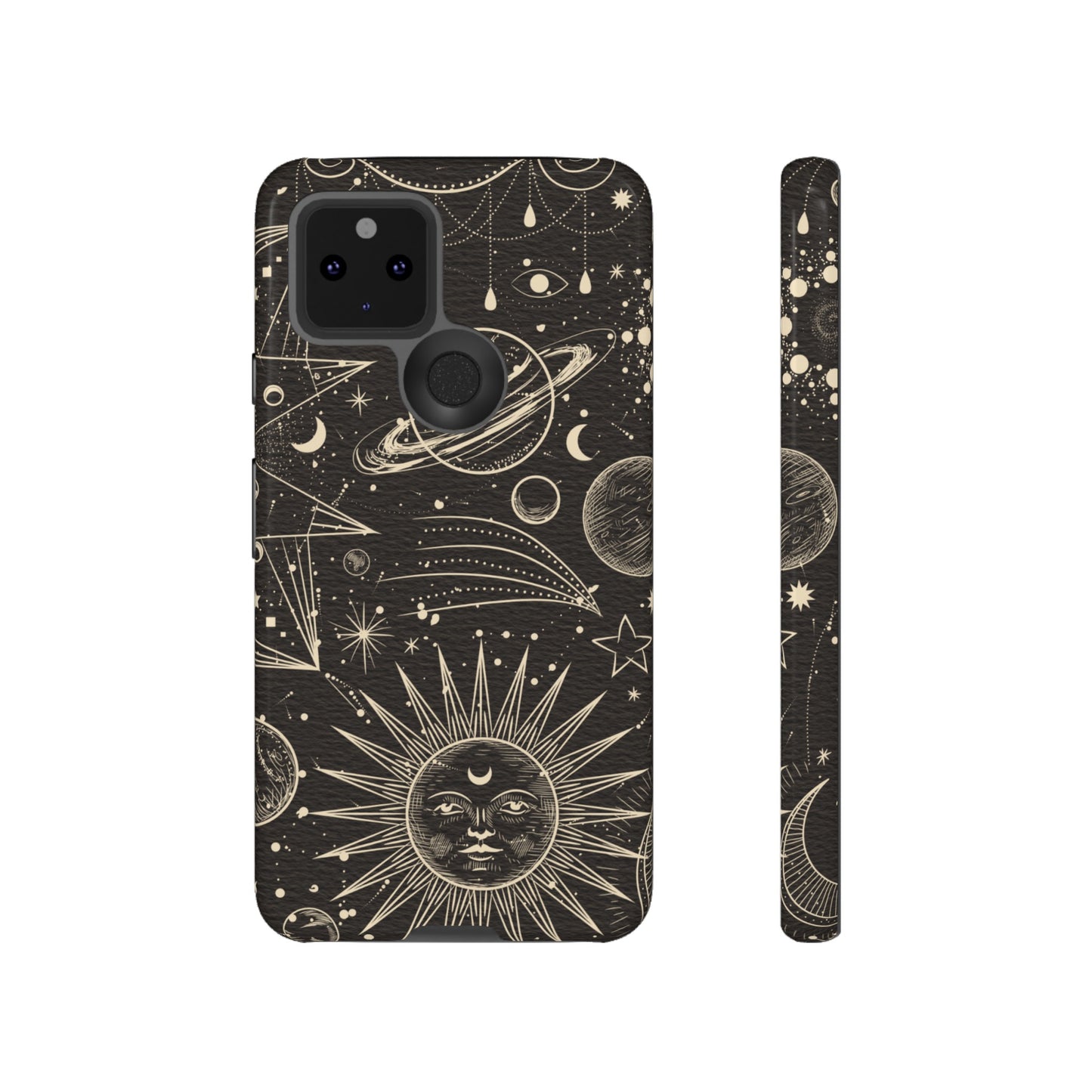 Golden Universe Wallpaper Phone Case | iPhone 15 Plus/ Pro, 14, 13, 12| Google Pixel 7, Pro, 5| Samsung Galaxy S23 All Major Phone Models