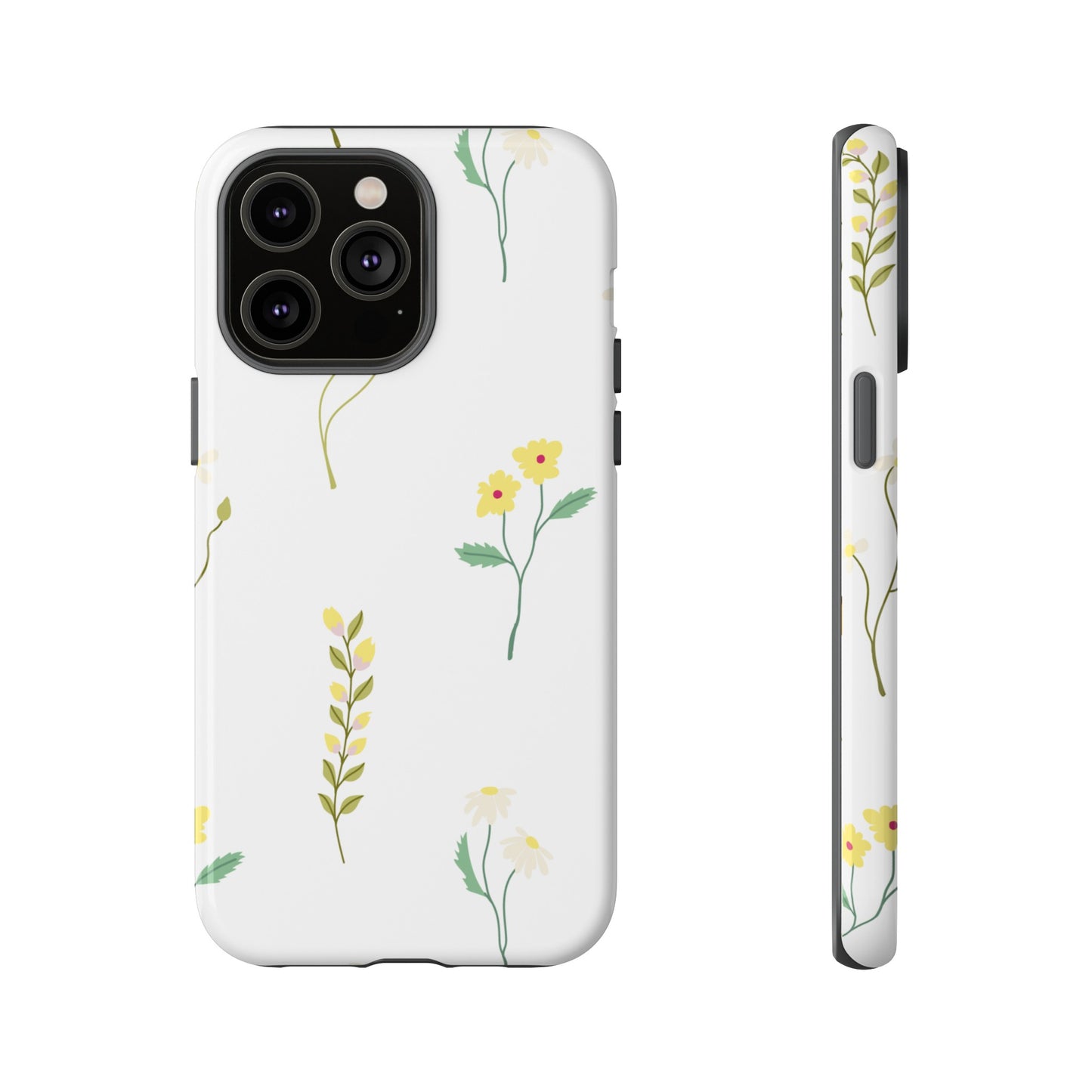 Delicate Floral Wallpaper Phone Case | iPhone 15 Plus/ Pro, 14, 13, 12| Google Pixel 7, Pro, 5| Samsung Galaxy S23 All Major Phone Models