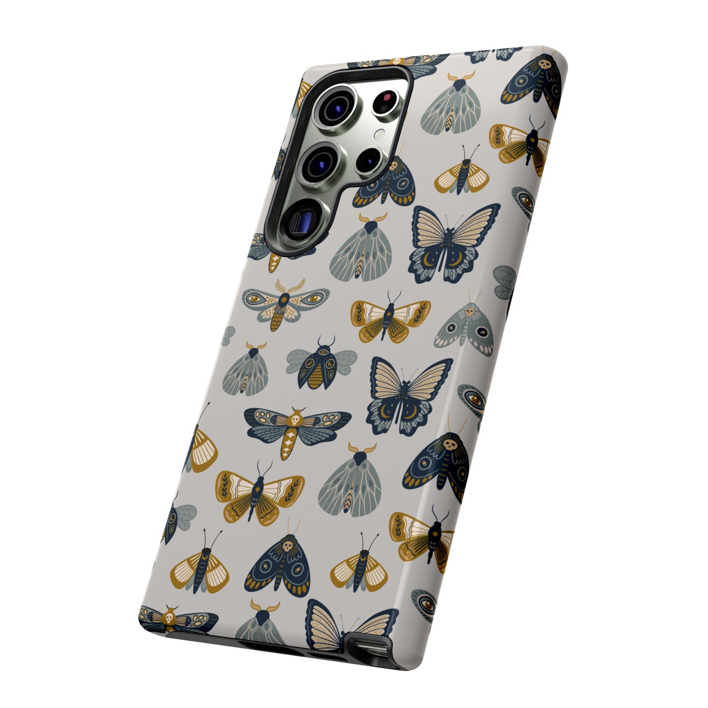 Butterfly and Moth Wallpaper Phone Case | iPhone 15 Plus/ Pro, 14, 13, 12| Google Pixel 7, Pro, 5| Samsung Galaxy S23 All Major Phone Models