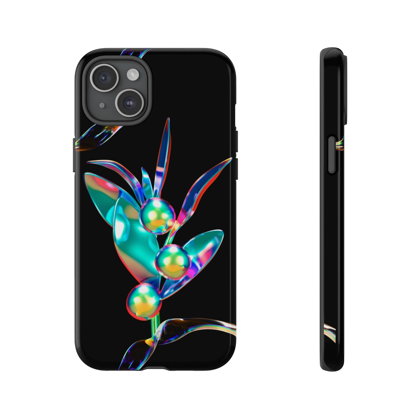 Psychedelic Flower Wallpaper Phone Case | iPhone 15 Plus/ Pro, 14, 13, 12| Google Pixel 7, Pro, 5| Samsung Galaxy S23 All Major Phone Models