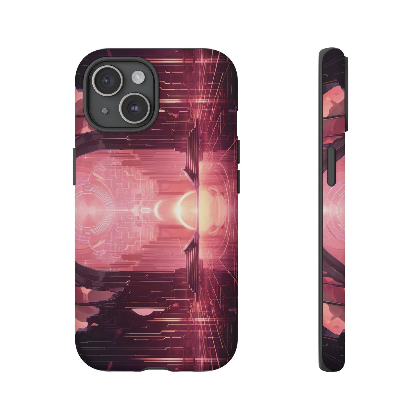 Sci-Fi Hall Wallpaper Phone Case | iPhone 15 Plus/ Pro, 14, 13, 12| Google Pixel 7, Pro, 5| Samsung Galaxy S23 All Major Phone Models