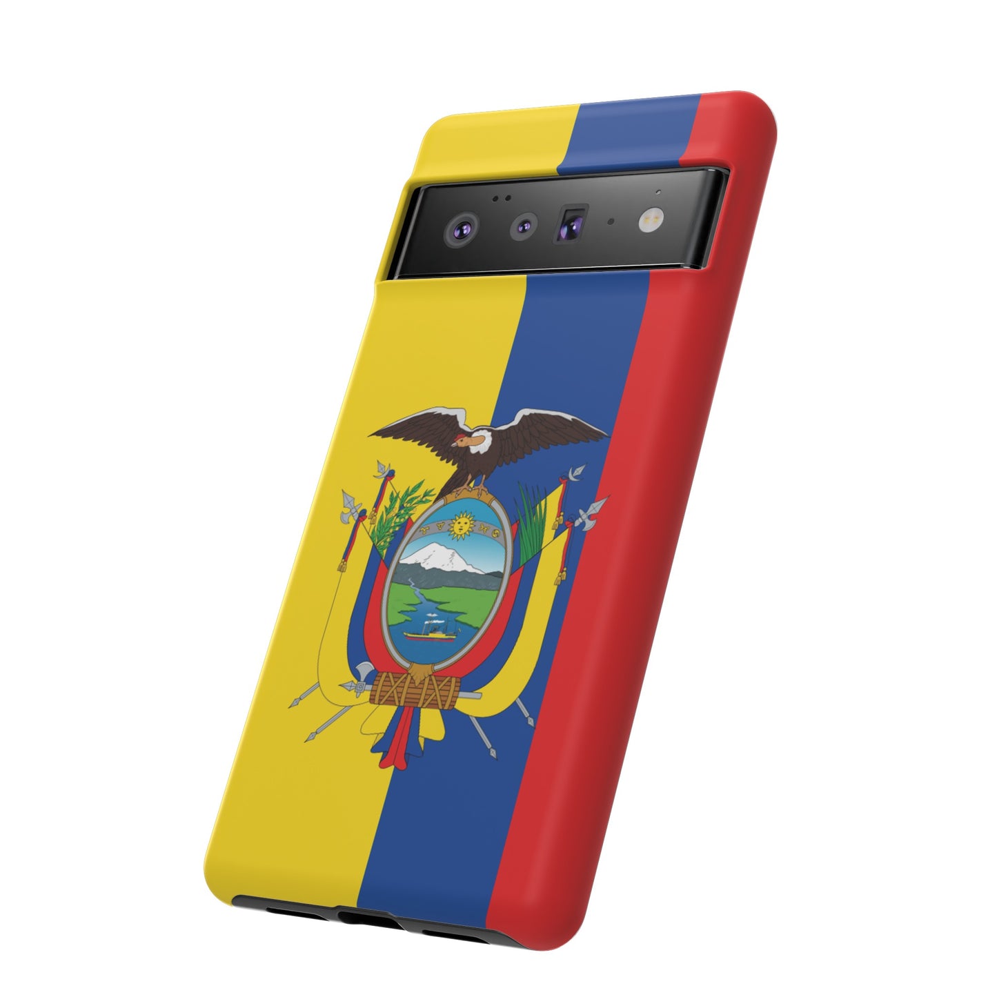 Ecuador Flag Phone Case | iPhone 15 Plus/ Pro, 14, 13, 12| Google Pixel 7, Pro, 5| Samsung Galaxy S23 All Major Phone Models