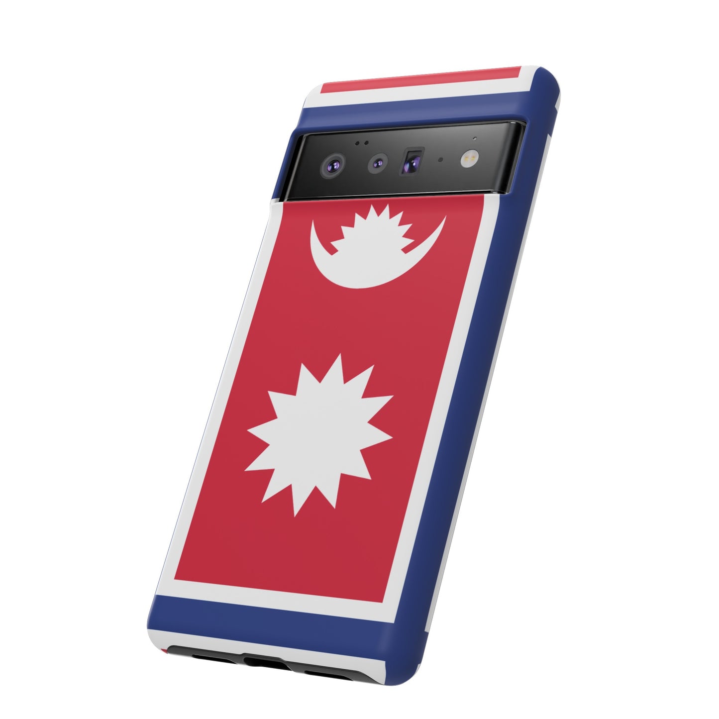 Nepal Flag Phone Case | iPhone 15 Plus/ Pro, 14, 13, 12| Google Pixel 7, Pro, 5| Samsung Galaxy S23 All Major Phone Models