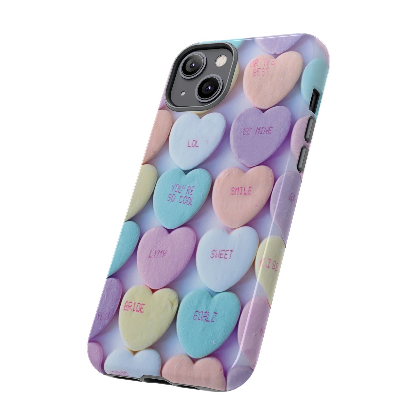 Hearts Valentine's Day Wallpaper Phone Case | iPhone 15 Plus/ Pro, 14, 13, 12| Google Pixel 7, Pro, 5| Samsung Galaxy S23 All Major Phone Models