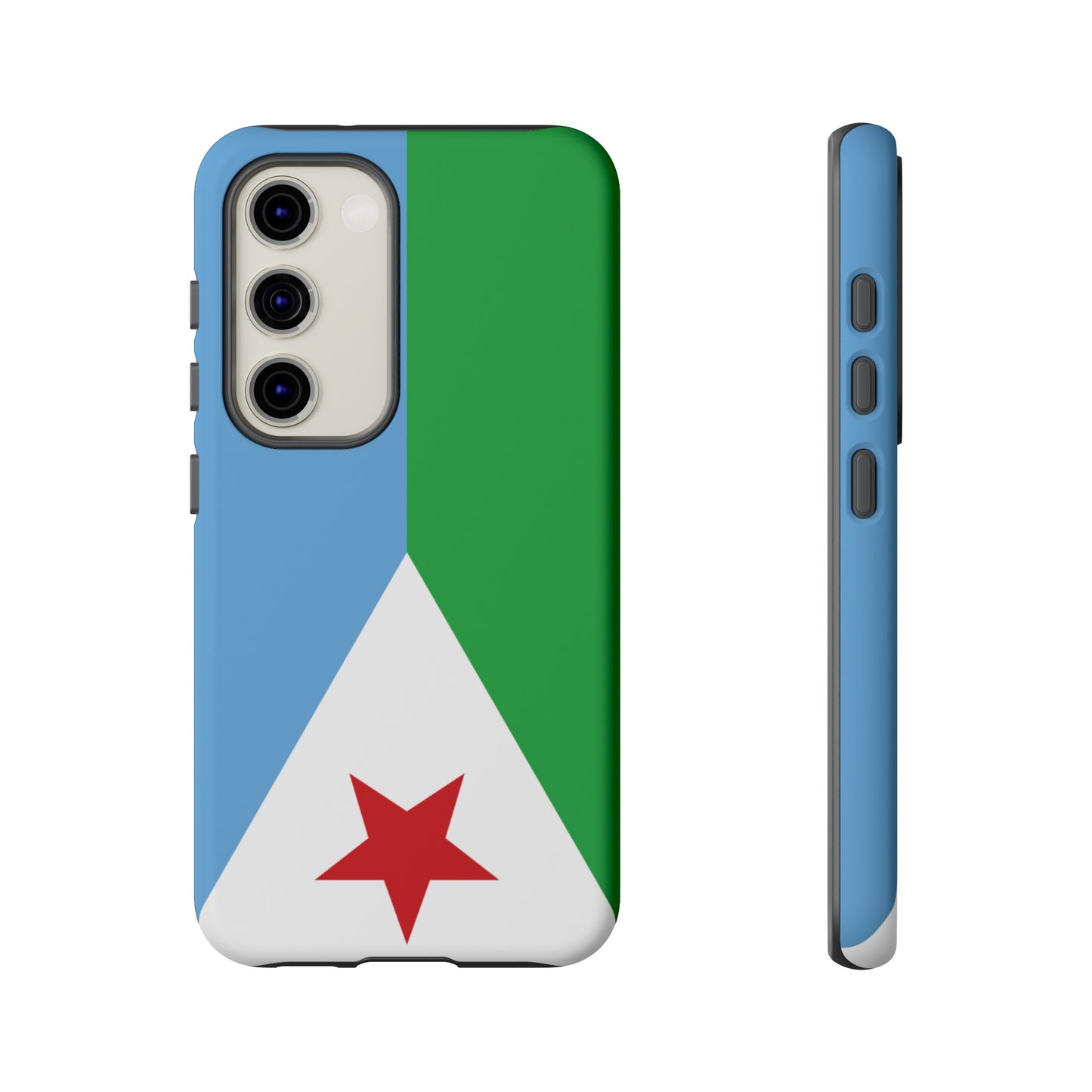 Djibouti Flag Phone Case | iPhone 15 Plus/ Pro, 14, 13, 12| Google Pixel 7, Pro, 5| Samsung Galaxy S23 All Major Phone Models