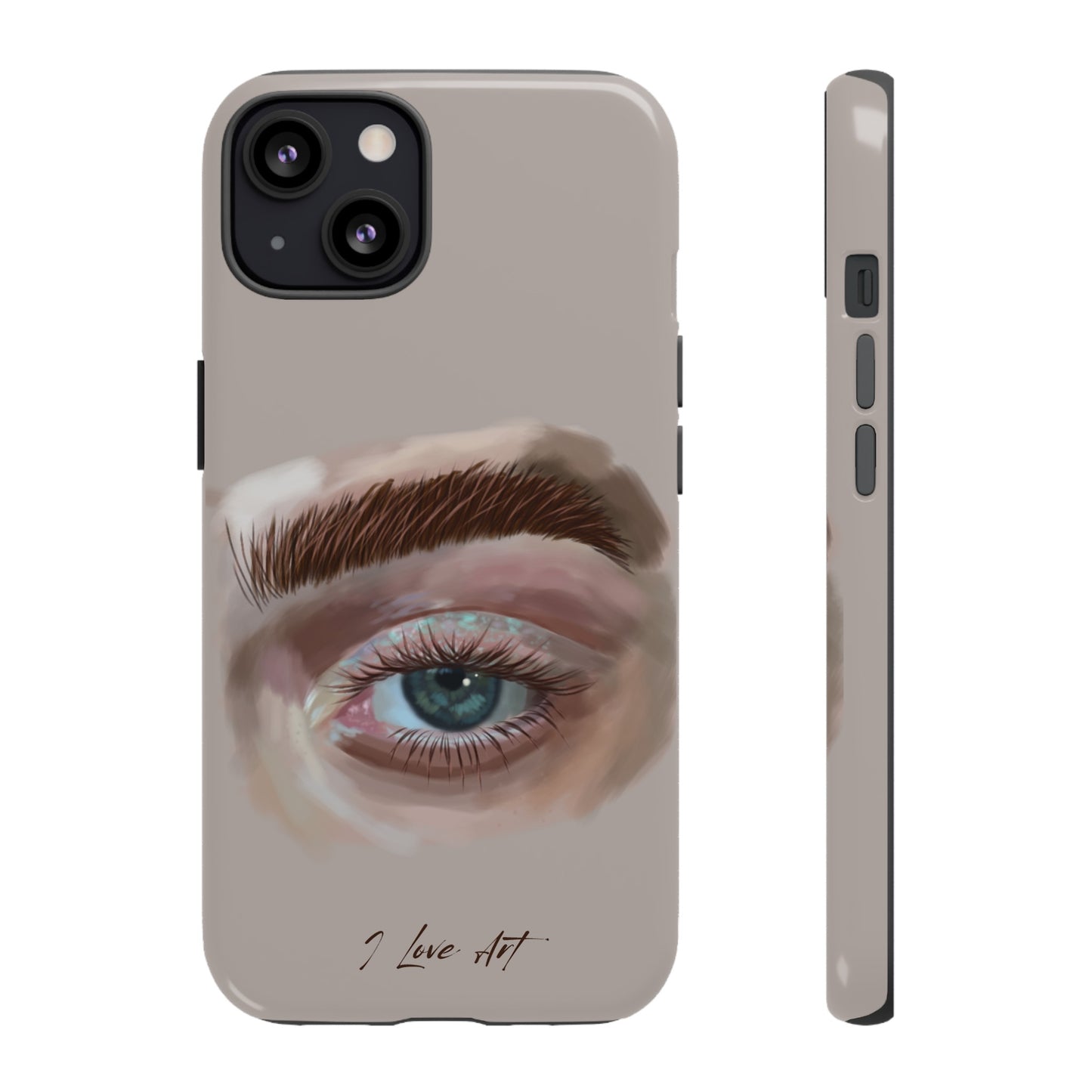 I Love Art Phone Case | iPhone 15 Plus/ Pro, 14, 13, 12| Google Pixel 7, Pro, 5| Samsung Galaxy S23 All Major Phone Models