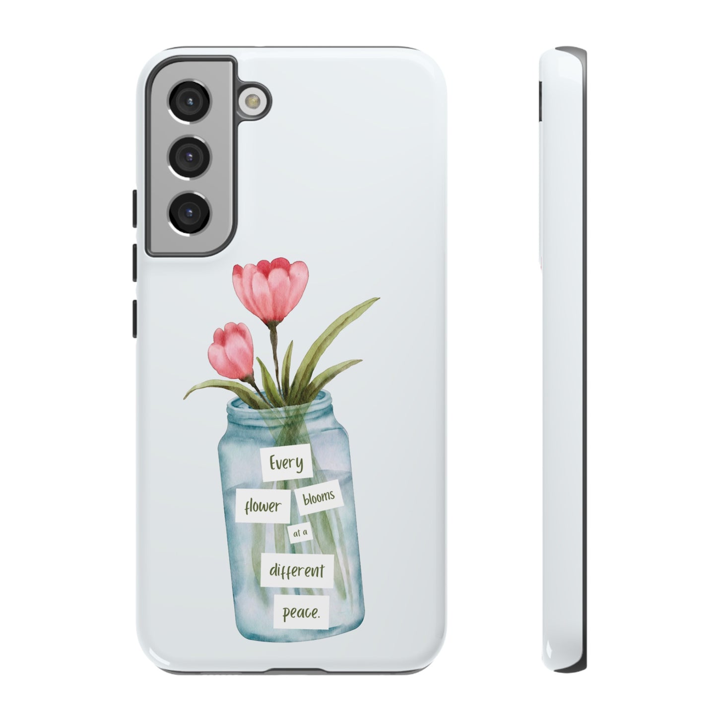 Flowers in a Jar Wallpaper Phone Case | iPhone 15 Plus/ Pro, 14, 13, 12| Google Pixel 7, Pro, 5| Samsung Galaxy S23 All Major Phone Models