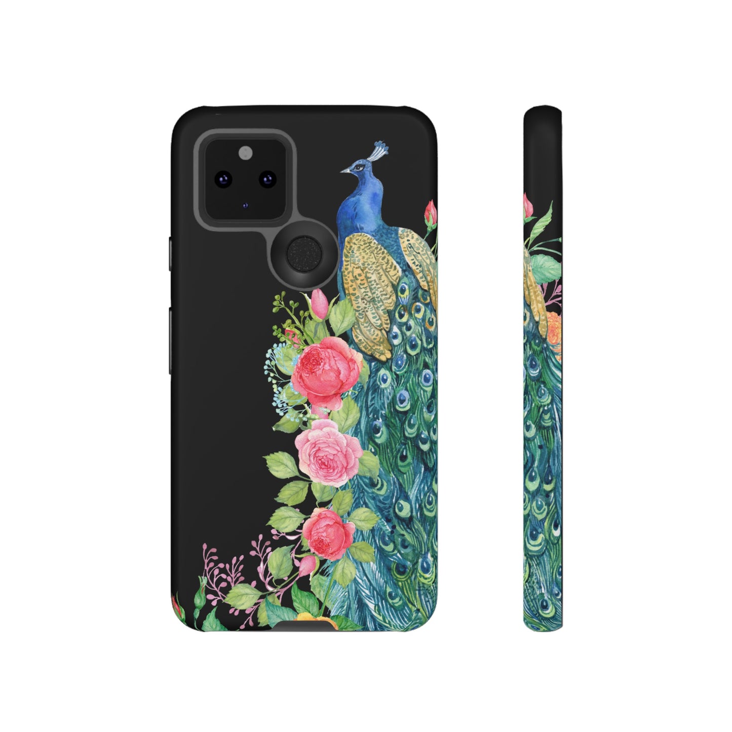 Peacock Wallpaper Phone Case | iPhone 15 Plus/ Pro, 14, 13, 12| Google Pixel 7, Pro, 5| Samsung Galaxy S23 All Major Phone Models