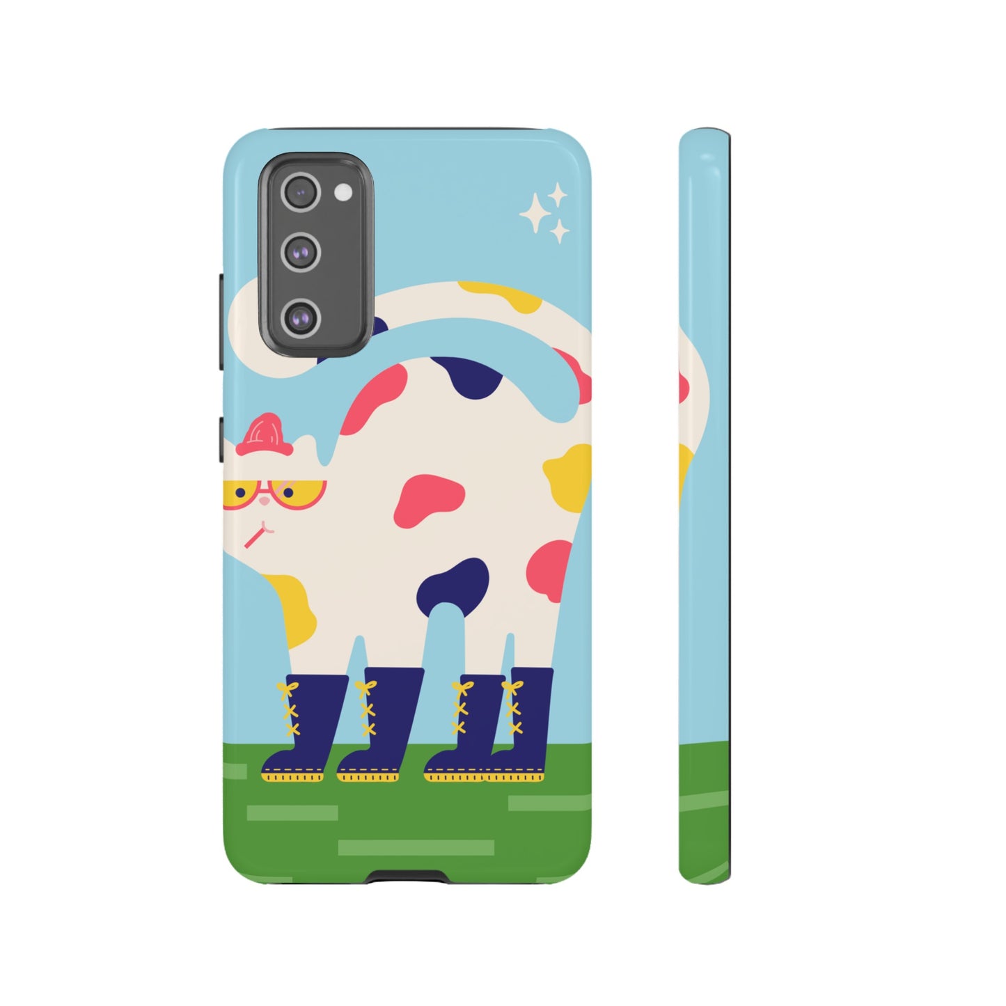 Rainboot Cat Phone Case | iPhone 15 Plus/ Pro, 14, 13, 12| Google Pixel 7, Pro, 5| Samsung Galaxy S23 All Major Phone Models