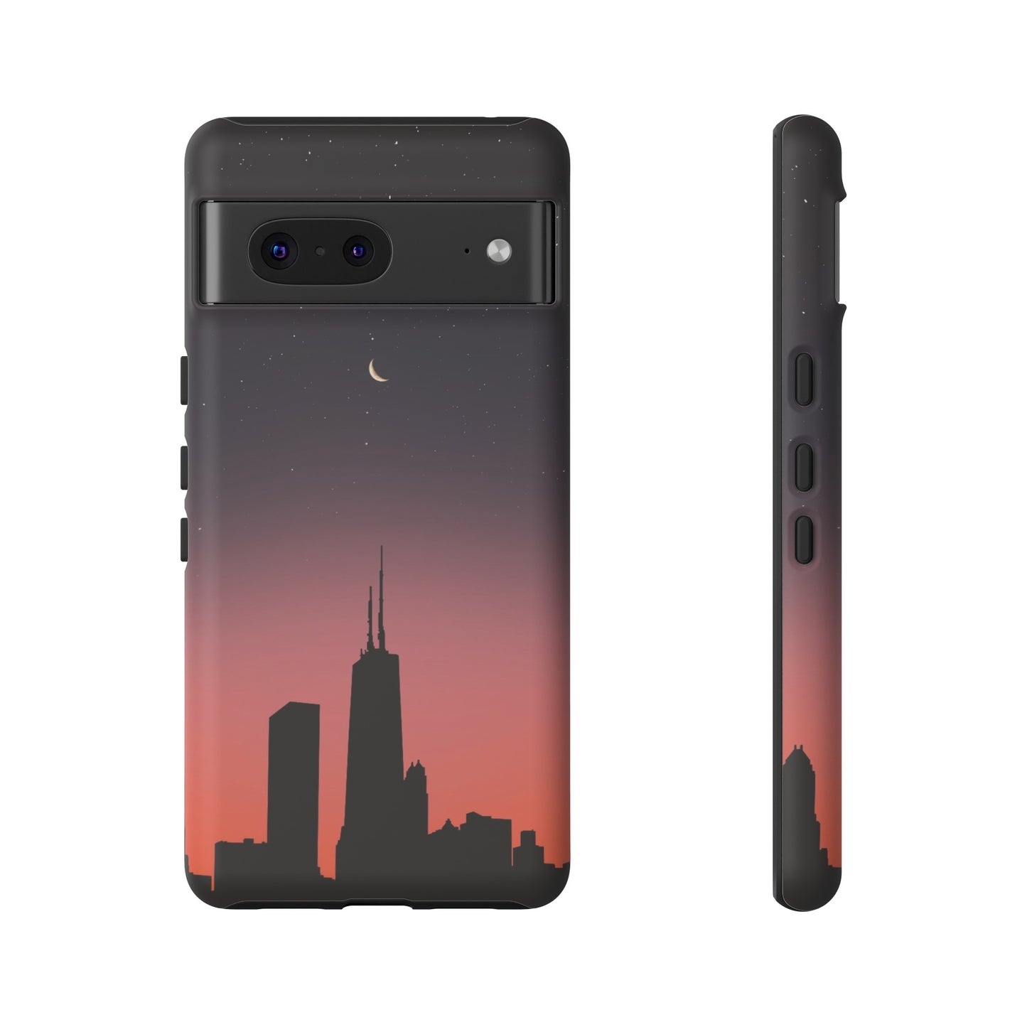 Chicago Skyline Wallpaper Phone Case | iPhone 15 Plus/ Pro, 14, 13, 12| Google Pixel 7, Pro, 5| Samsung Galaxy S23 All Major Phone Models