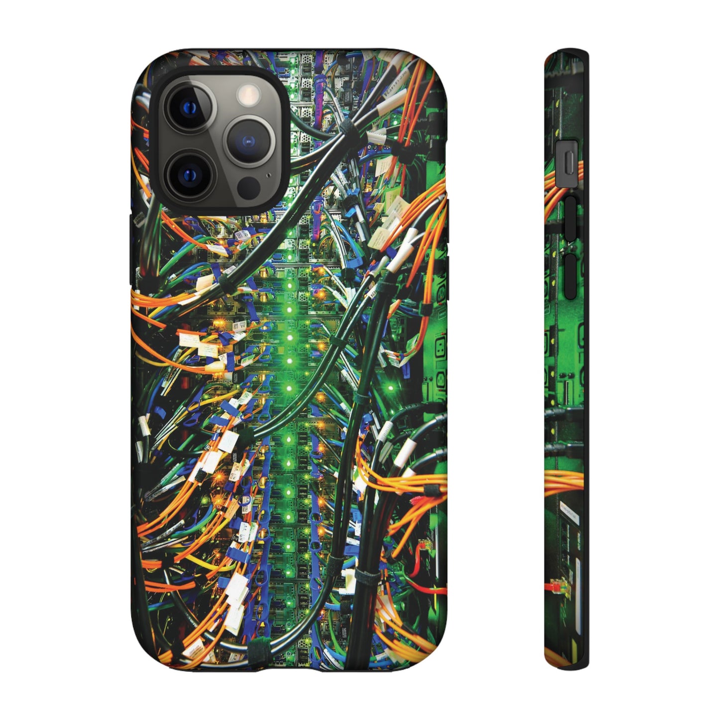 Green Computer Circuitboard Wallpaper Phone Case | iPhone 15 Plus/ Pro, 14, 13, 12| Google Pixel 7, Pro, 5| Samsung Galaxy S23 All Major Phone Models