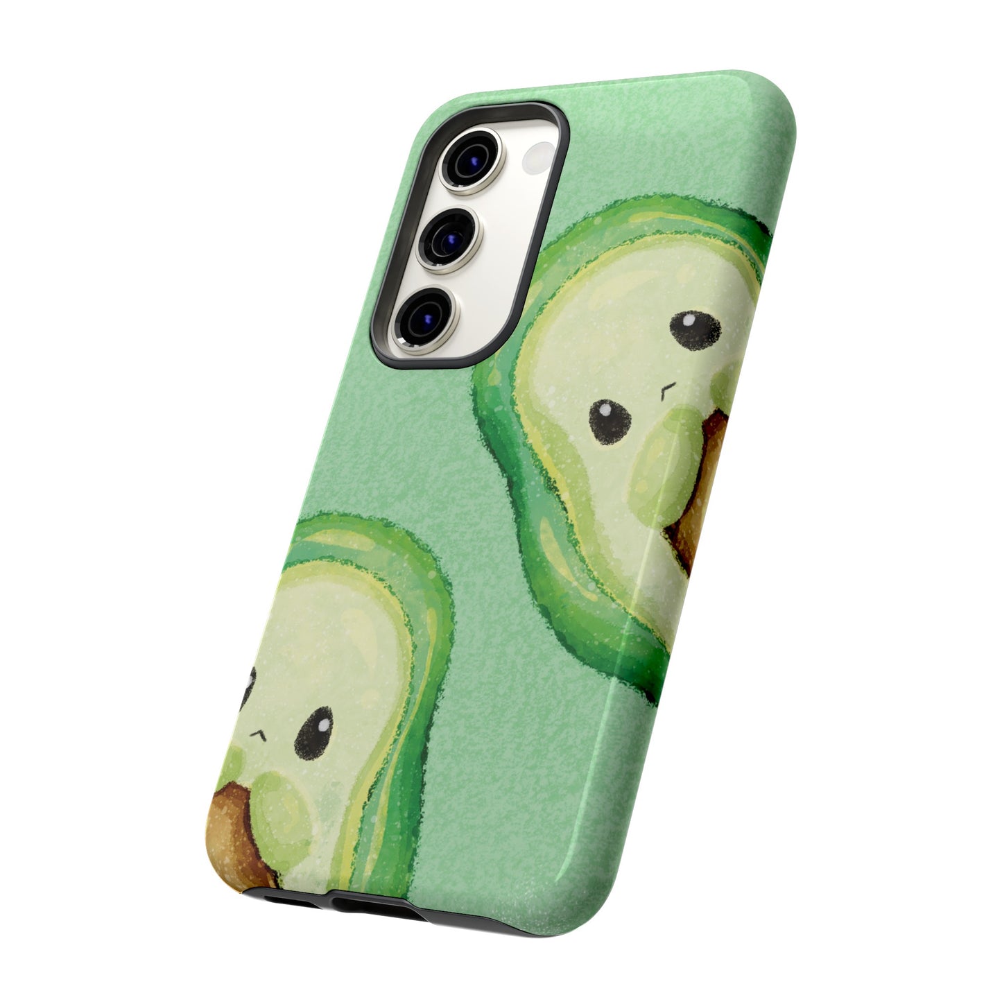 Avocado Friends Wallpaper Phone Case | iPhone 15 Plus/ Pro, 14, 13, 12| Google Pixel 7, Pro, 5| Samsung Galaxy S23 All Major Phone Models