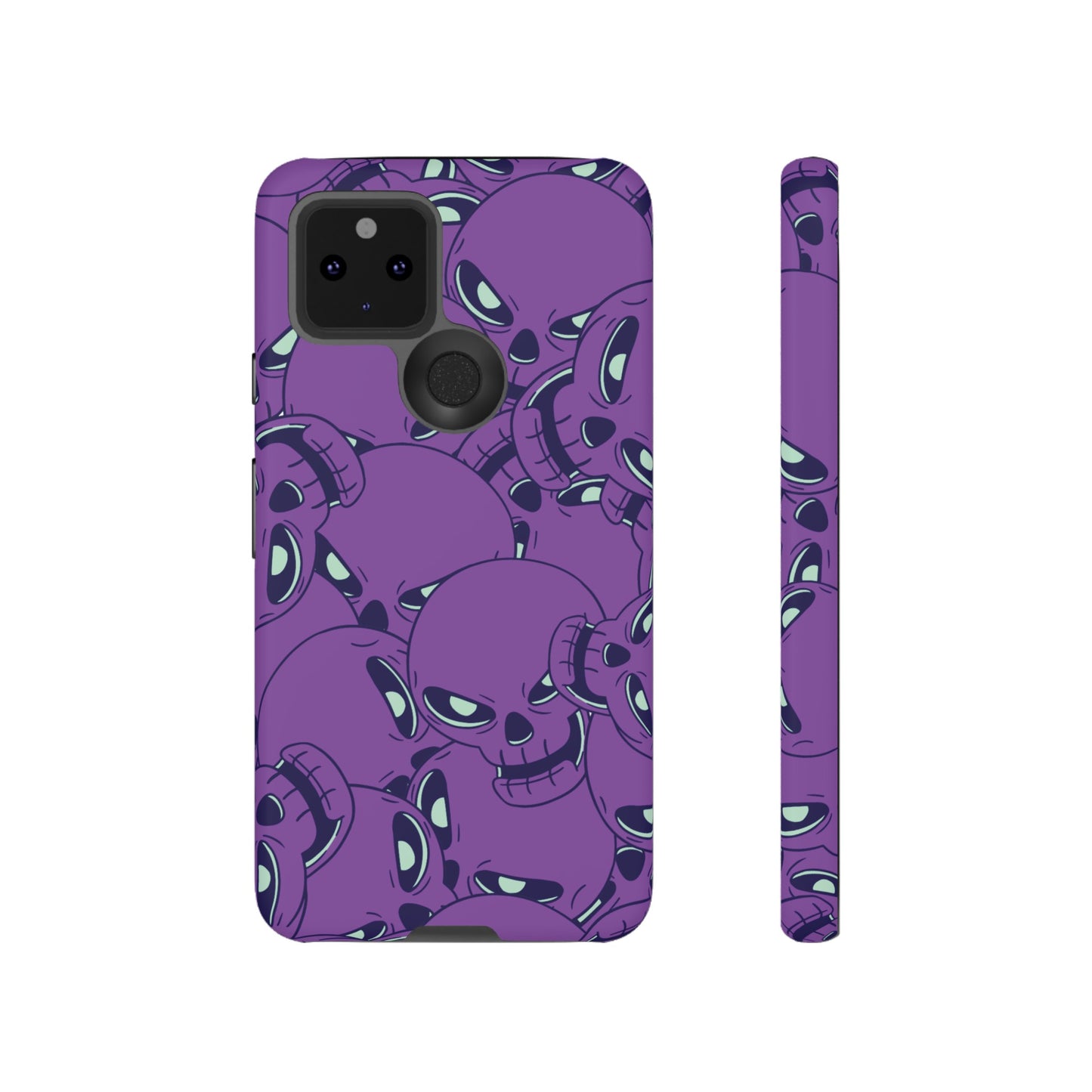 Glowing Skulls Wallpaper Phone Case | iPhone 15 Plus/ Pro, 14, 13, 12| Google Pixel 7, Pro, 5| Samsung Galaxy S23 All Major Phone Models