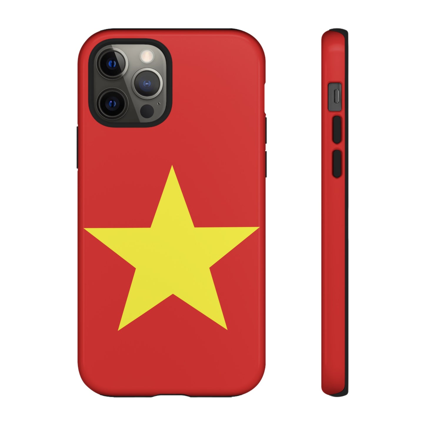 Vietnam Flag Phone Case | iPhone 15 Plus/ Pro, 14, 13, 12| Google Pixel 7, Pro, 5| Samsung Galaxy S23 All Major Phone Models