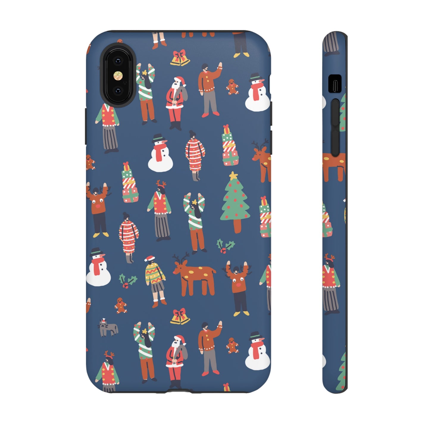 Christmas Party Wallpaper Phone Case | iPhone 15 Plus/ Pro, 14, 13, 12| Google Pixel 7, Pro, 5| Samsung Galaxy S23 All Major Phone Models