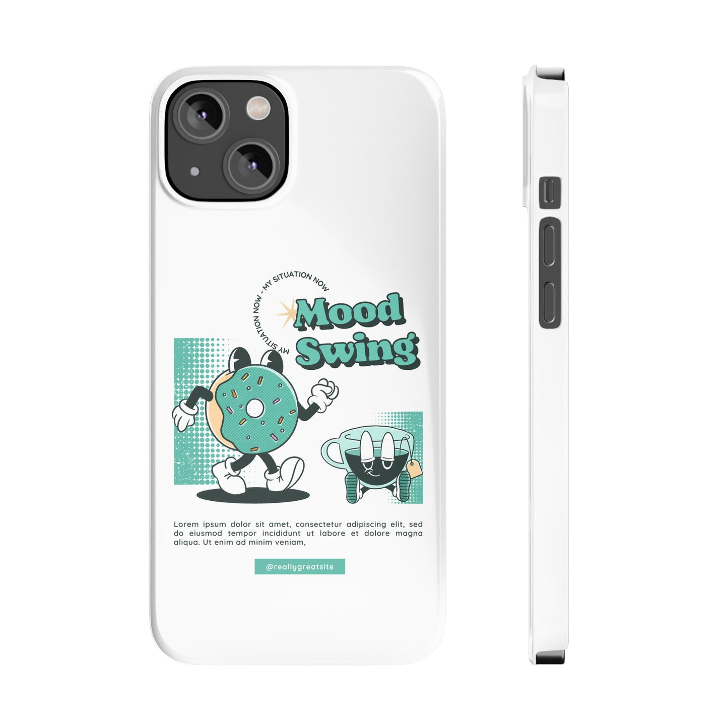 Mood Swing Phone Case | iPhone 15 Plus/ Pro, 14, 13, 12|