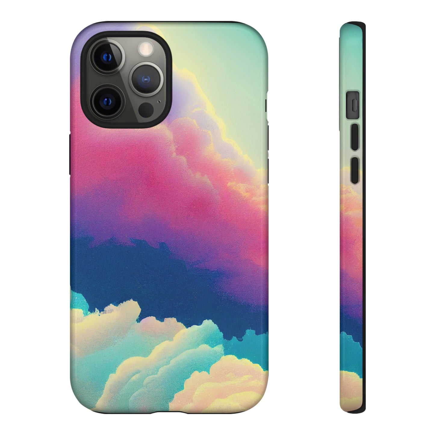 Colourful Clouds Wallpaper Phone Case | iPhone 15 Plus/ Pro, 14, 13, 12| Google Pixel 7, Pro, 5| Samsung Galaxy S23 All Major Phone Models