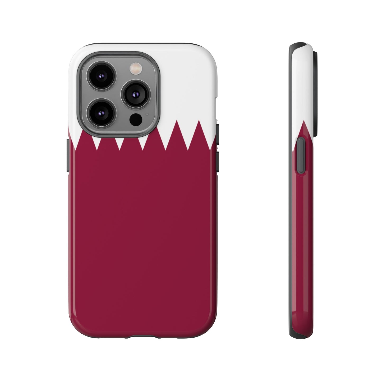 Qatar Flag Phone Case | iPhone 15 Plus/ Pro, 14, 13, 12| Google Pixel 7, Pro, 5| Samsung Galaxy S23 All Major Phone Models